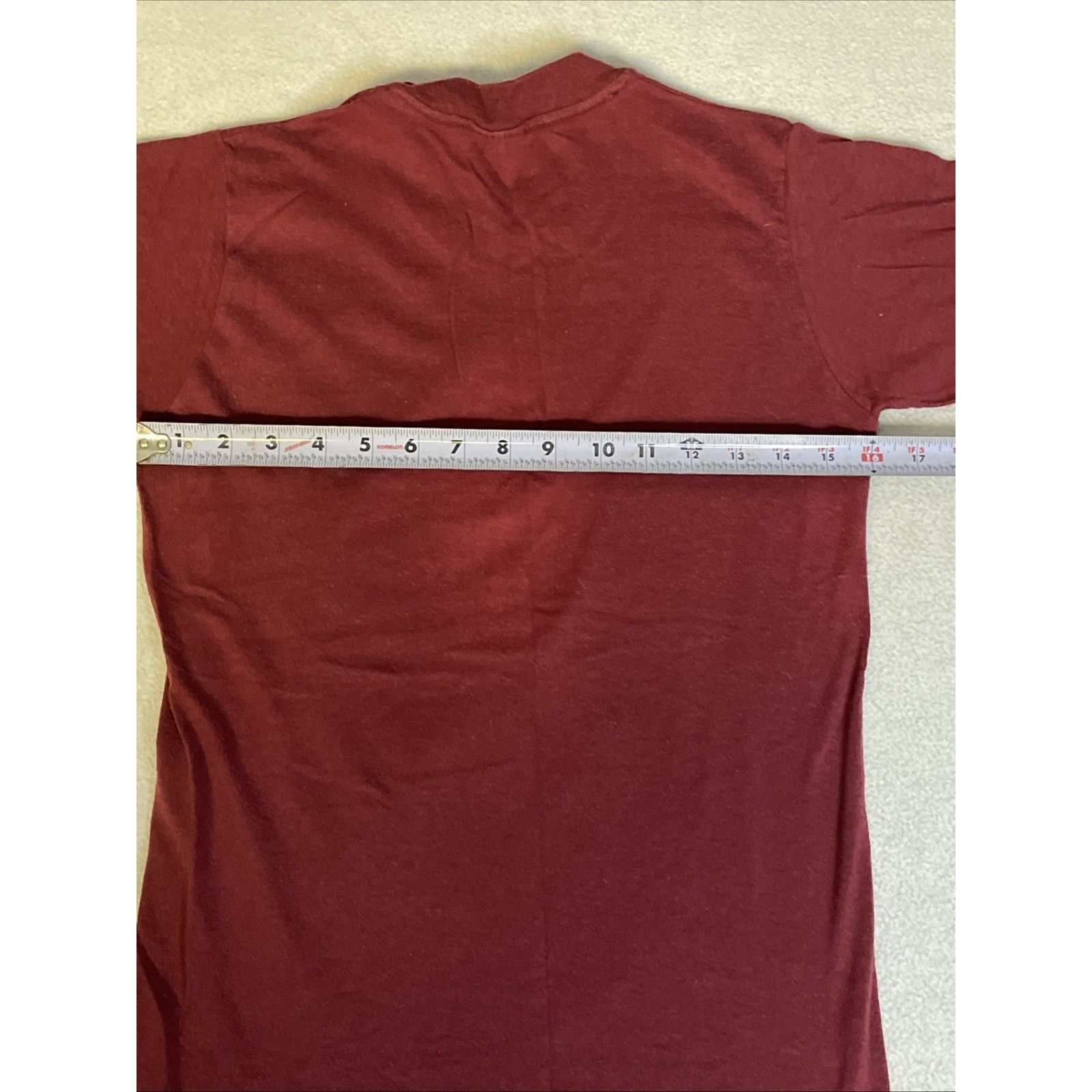 Other 80s Golds Gym California mens small maroon t shirt stedman Size US S / EU 44-46 / 1 - 7 Thumbnail