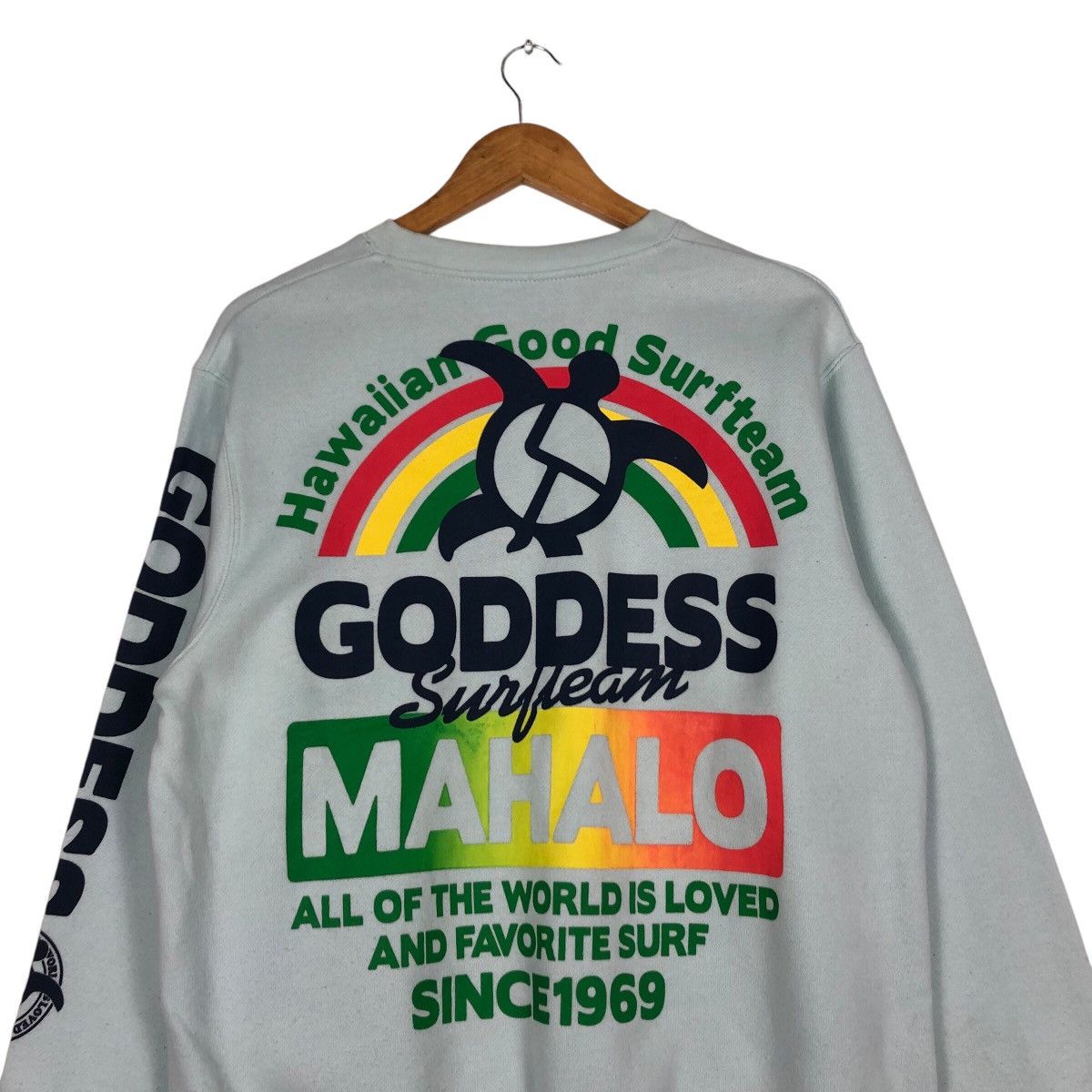 Vintage Vintage Hawaiian Good Surf Team 90s Collection Surfing Size US M / EU 48-50 / 2 - 8 Thumbnail