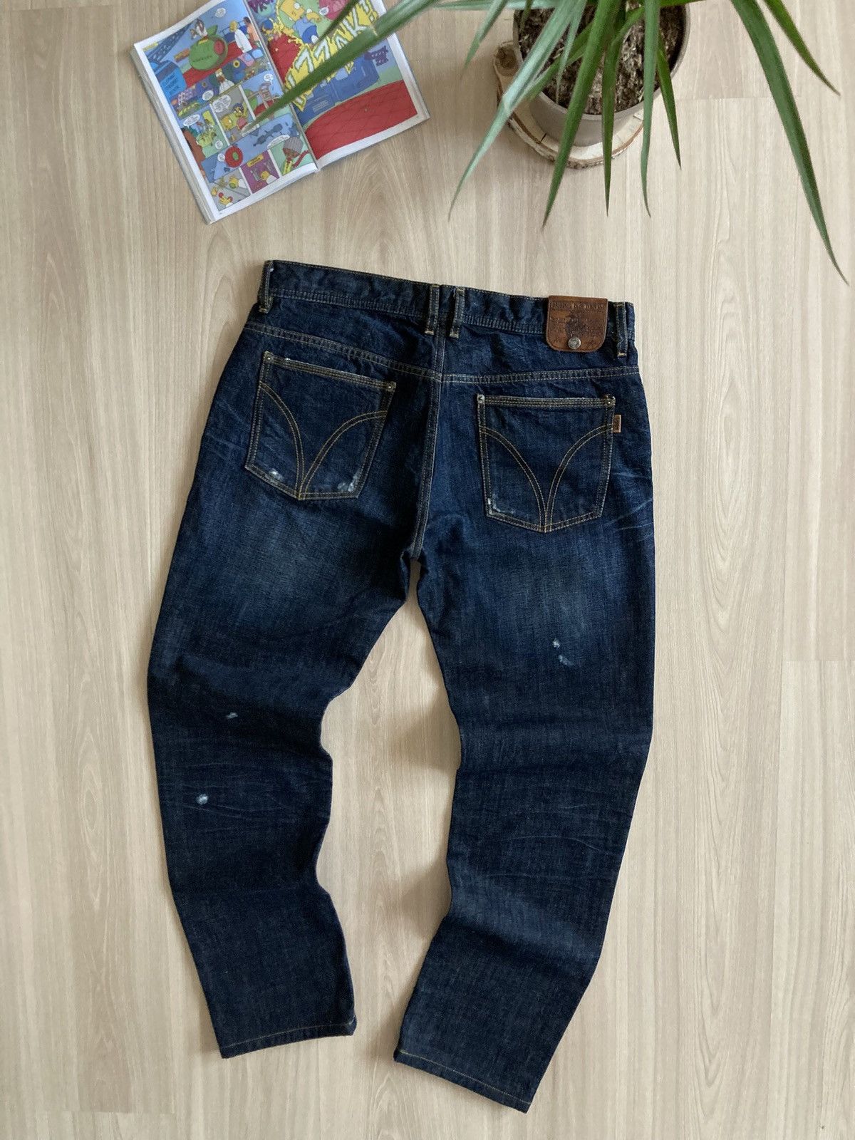 Dolce & Gabbana Vintage RARE Dolce&Gabbana Audacious Dirty Pants Jeans 00s Size US 34 / EU 50 - 3 Thumbnail