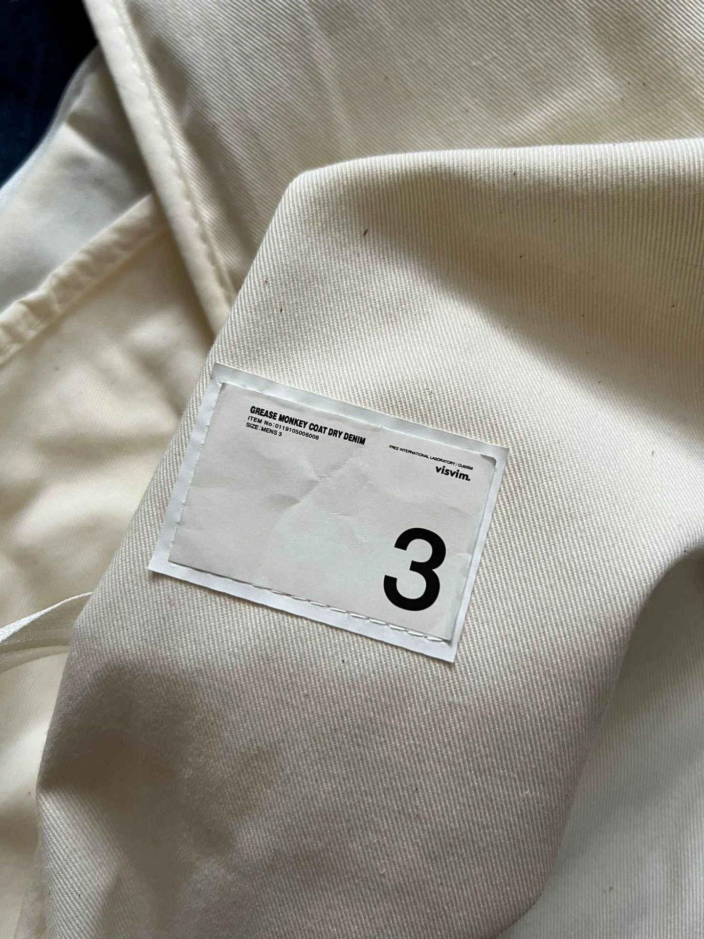 Visvim VISVIM GREASE MONKEY COAT DRY DENIM 3 Size US L / EU 52-54 / 3 - 6 Thumbnail