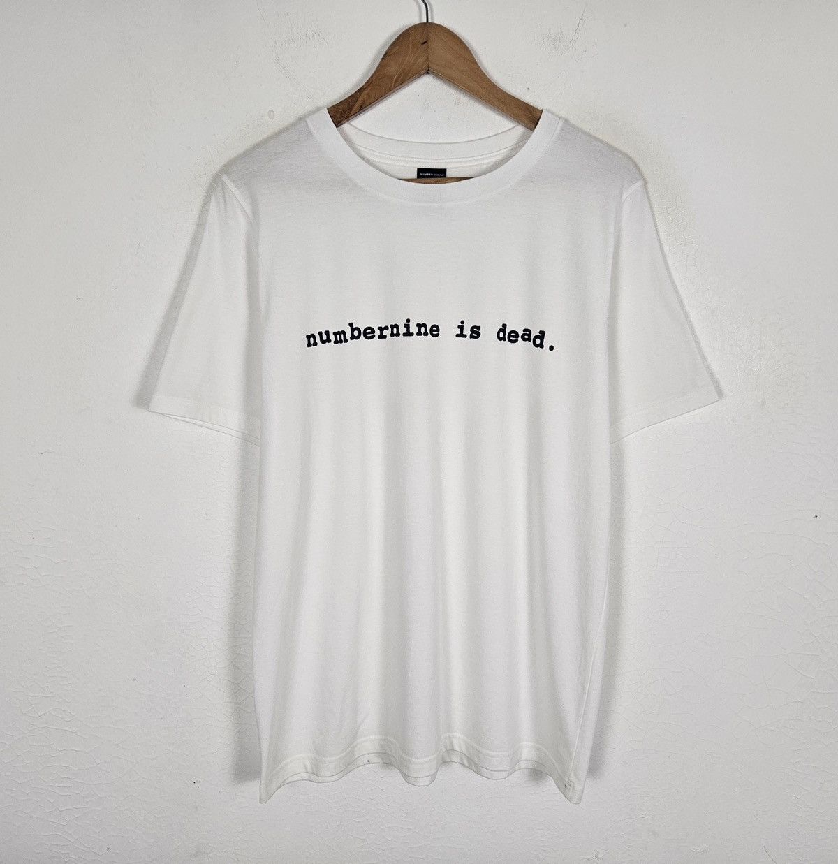 Number (N)ine Number (N)ine “numbernine is dead” Tee shirt Size US L / EU 52-54 / 3 - 2 Thumbnail