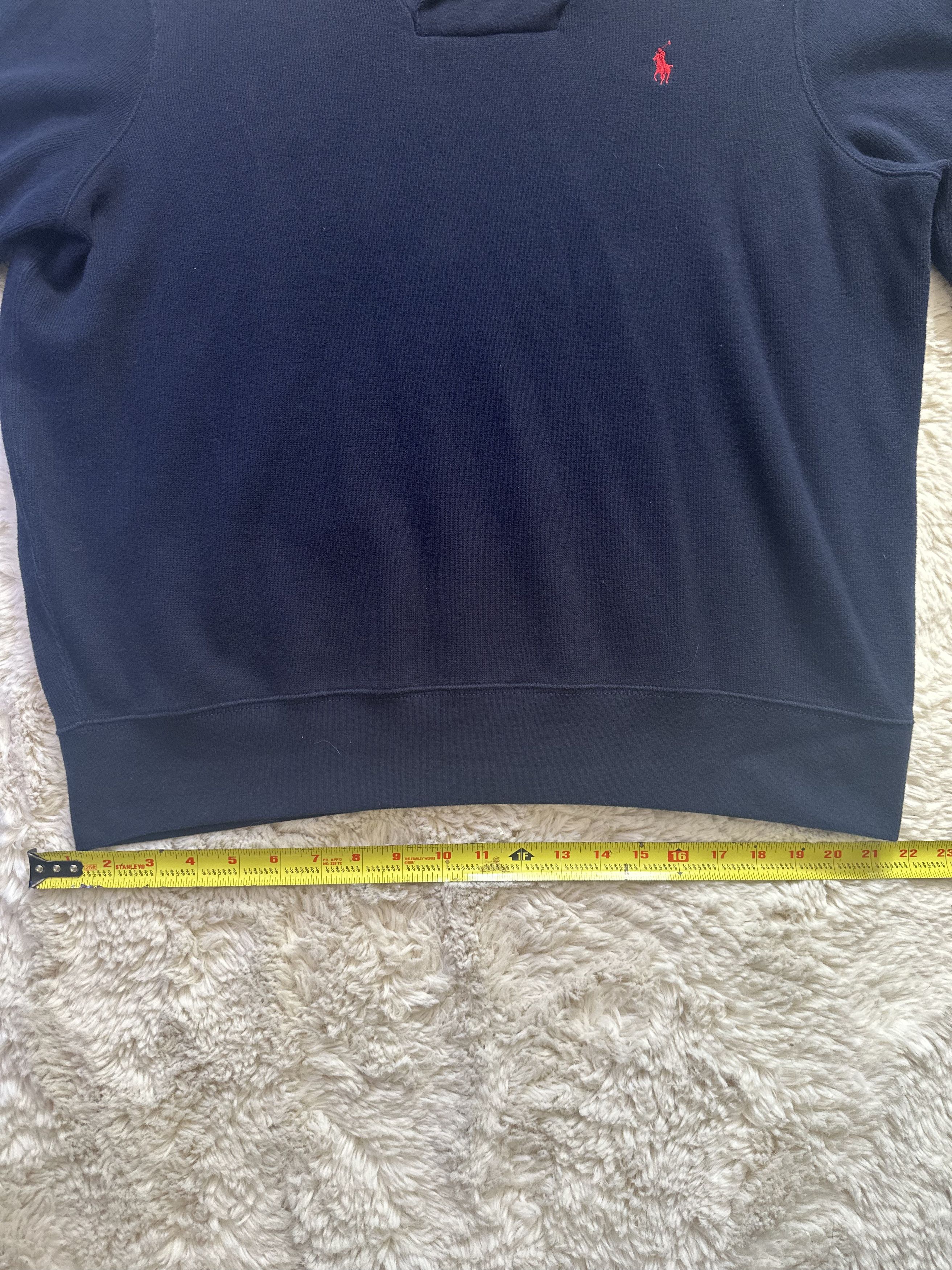 Polo Ralph Lauren × Vintage Vintage navy blue Ralph Lauren sweater sweatshirt Size US XL / EU 56 / 4 - 3 Thumbnail