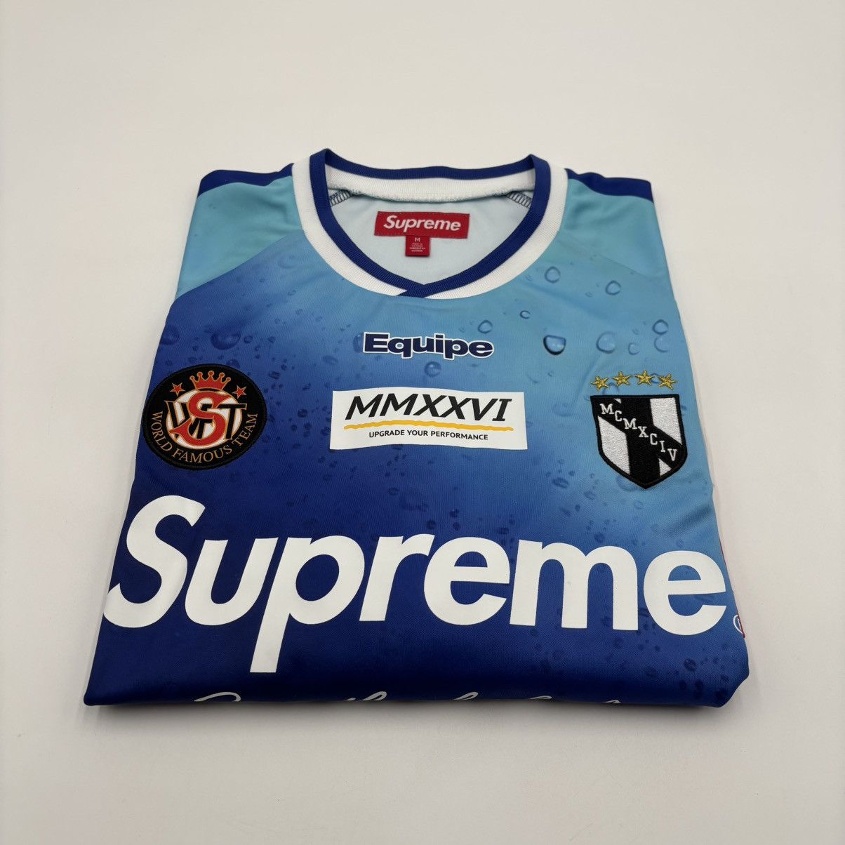 Supreme Supreme Floral Soccer Jersey White Size M | Grailed