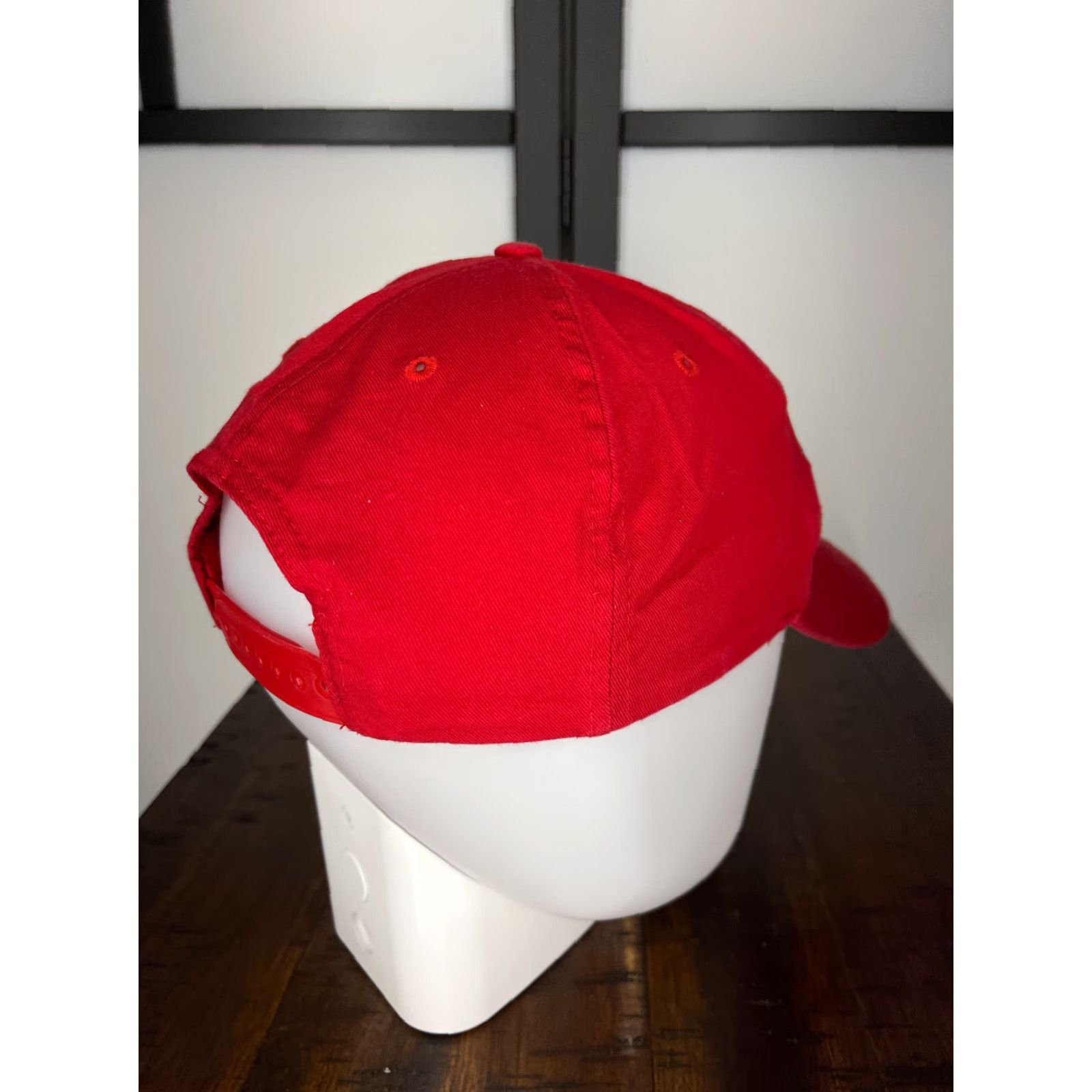 Vintage Bridgestone Motosport Hat Cap Snap Back Adult Red 100% Cotton Twill Size ONE SIZE - 7 Thumbnail