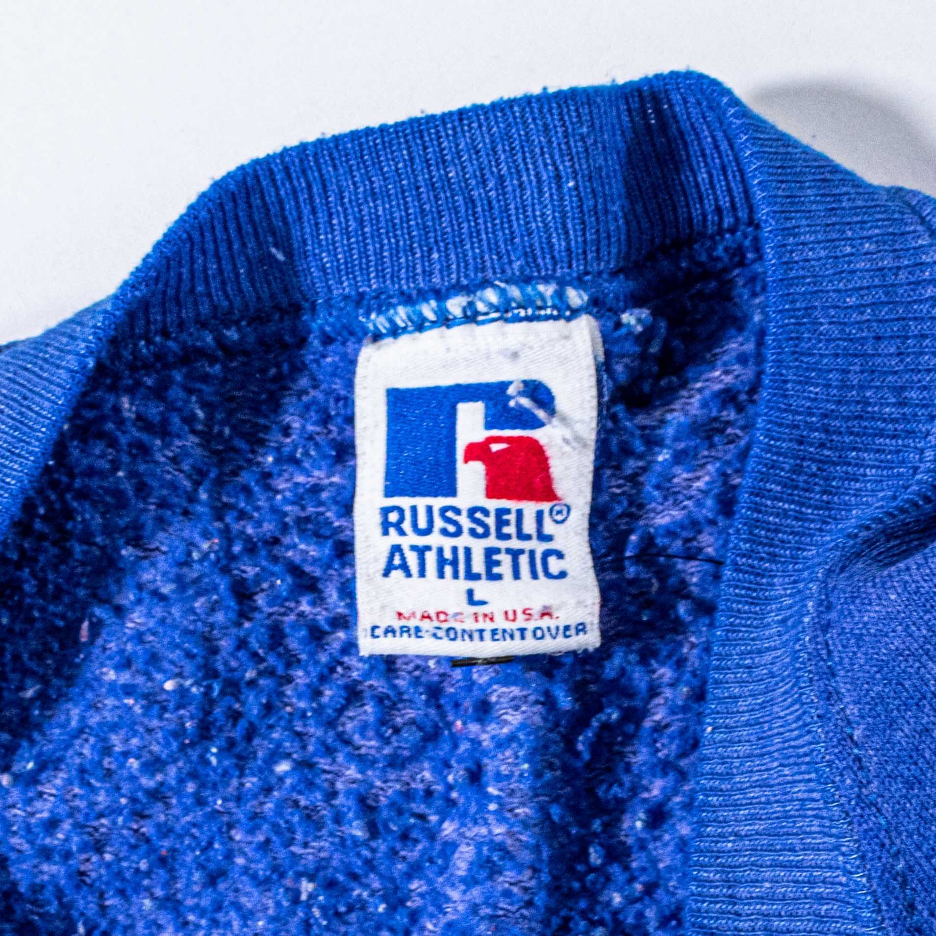 Russell Athletic VTG New York Giants Russell Athletic Sweatshirt Sun Faded Size US L / EU 52-54 / 3 - 3 Thumbnail