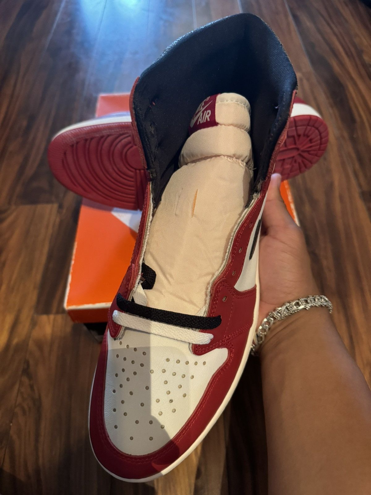 Nike Jordan 1 “Lost & Found” Size US 12 / EU 45 - 8 Thumbnail