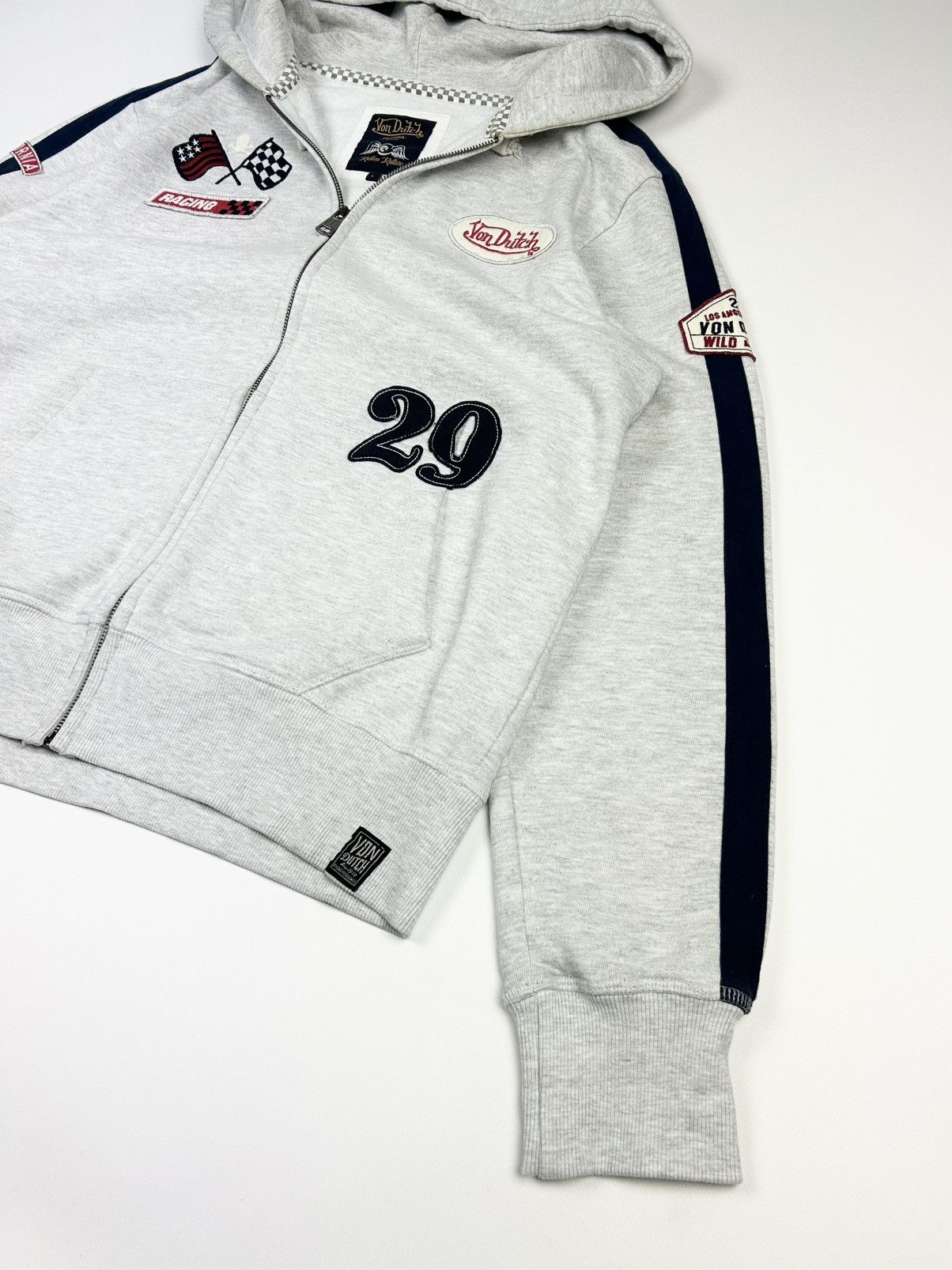 Ed Hardy Von Dutch racing zip up hoodie jacket Size US L / EU 52-54 / 3 - 5 Thumbnail