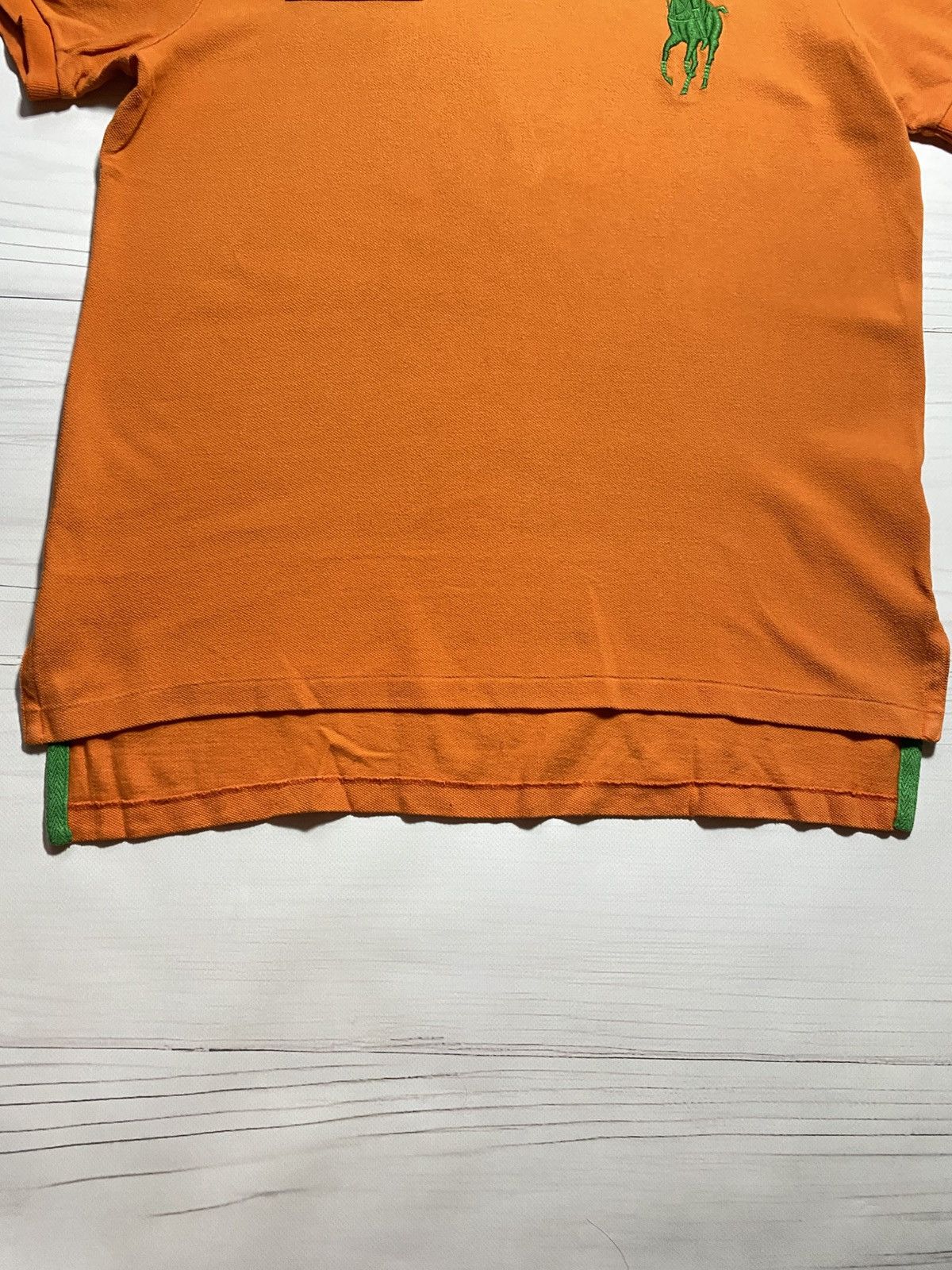 Polo Ralph Lauren Vintage Polo Ralph Lauren USA flag big pony polo t shirt Size US M / EU 48-50 / 2 - 7 Thumbnail