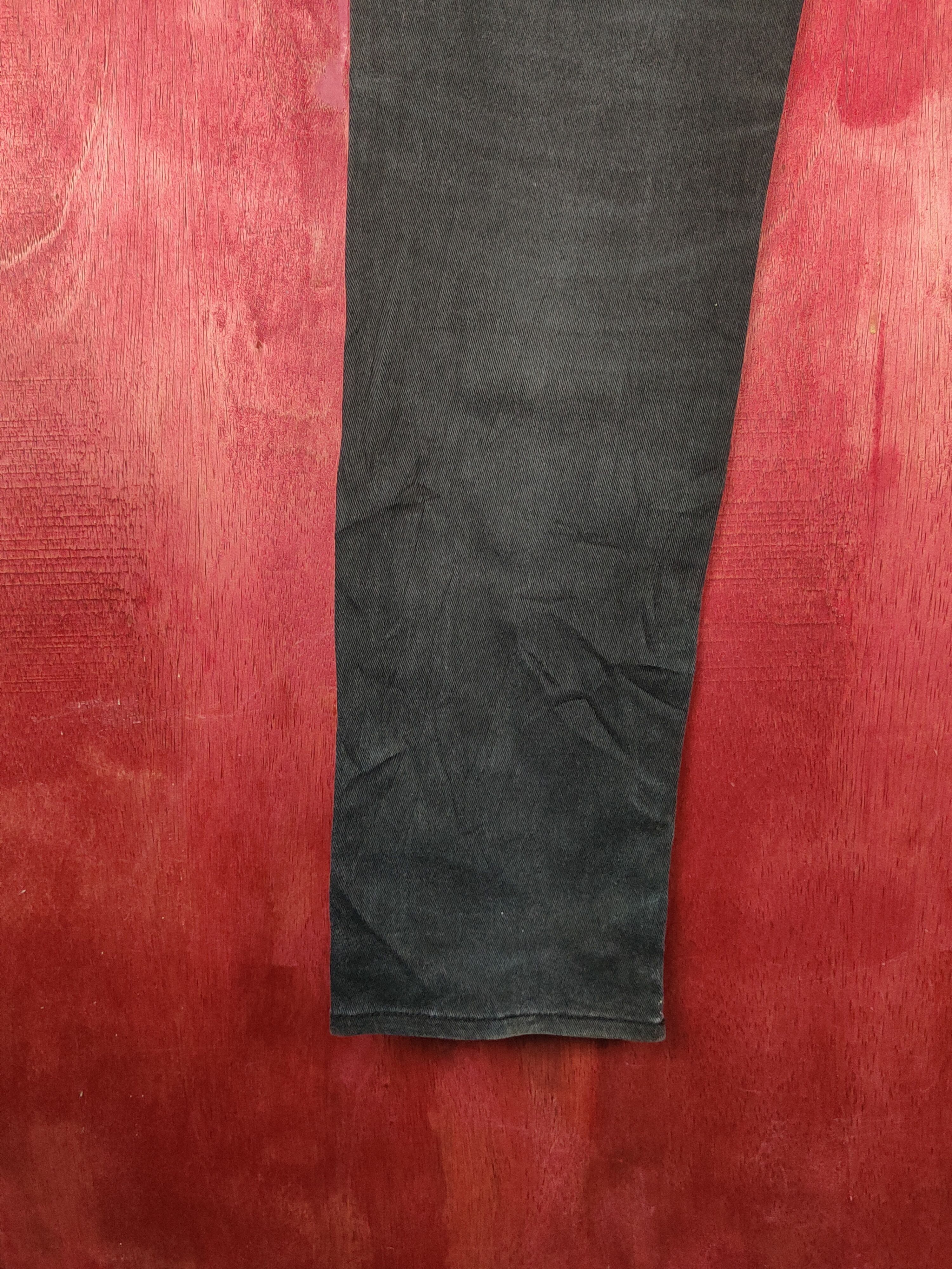 GU Gu Black Faded Distressed Ripped Skinny Jeans #S2316 Size US 30 / EU 46 - 9 Thumbnail