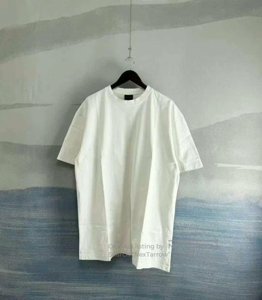 Balenciaga balenciaga short sleeve embellished white t. Size XXS / US 00 / IT 34 - 1 Thumbnail