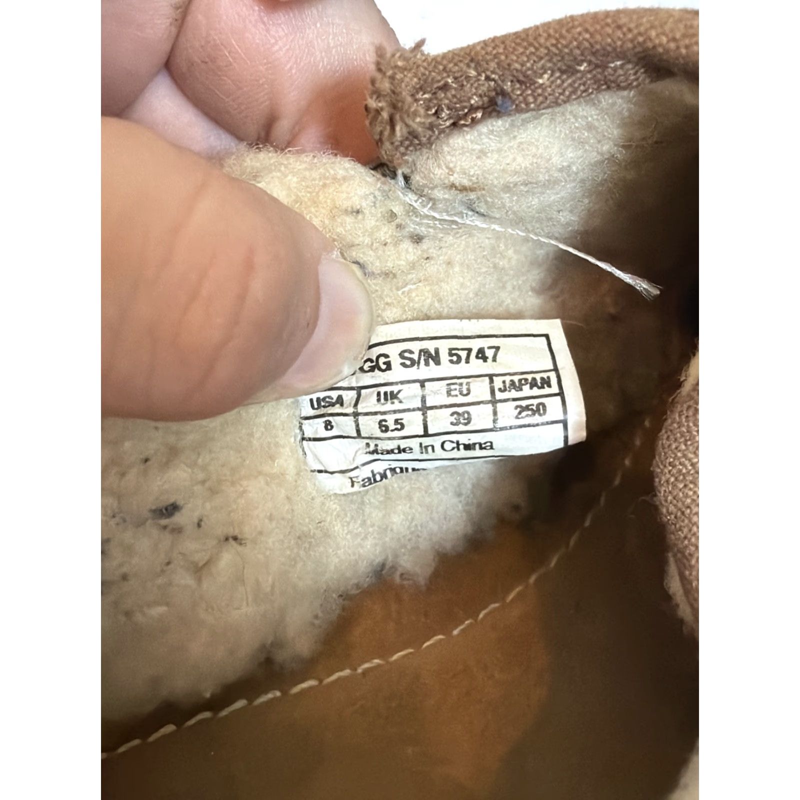 Ugg UGG® Australia 5747 Bettey Shearling Lined Driving Leather Loafers Clogs Sz 8 Size US 8 / IT 38 - 6 Thumbnail