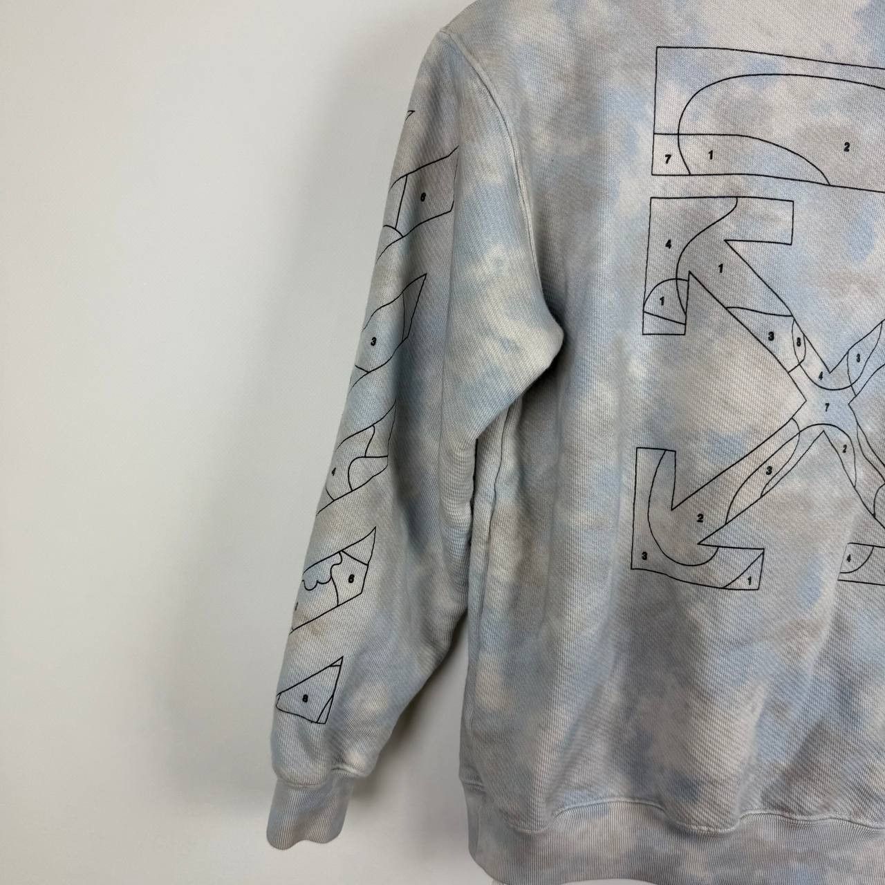 Off-White Off White Sweatshirt Hoodie SS2020 Tie Dye Size US XS / EU 42 / 0 - 7 Thumbnail
