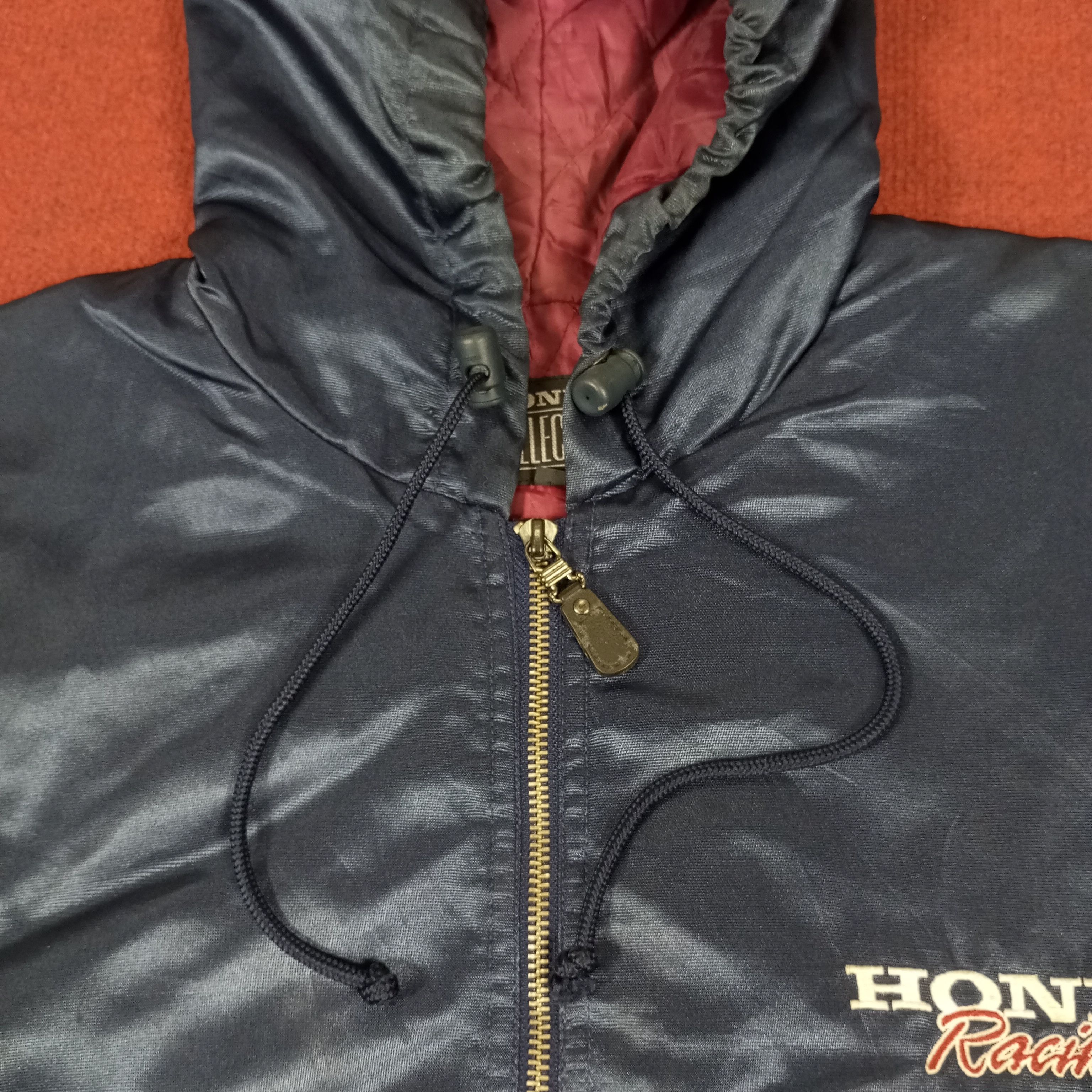 Honda × Vintage Honda Racing Motorsports Jacket With Hoodies Size US XL / EU 56 / 4 - 5 Thumbnail