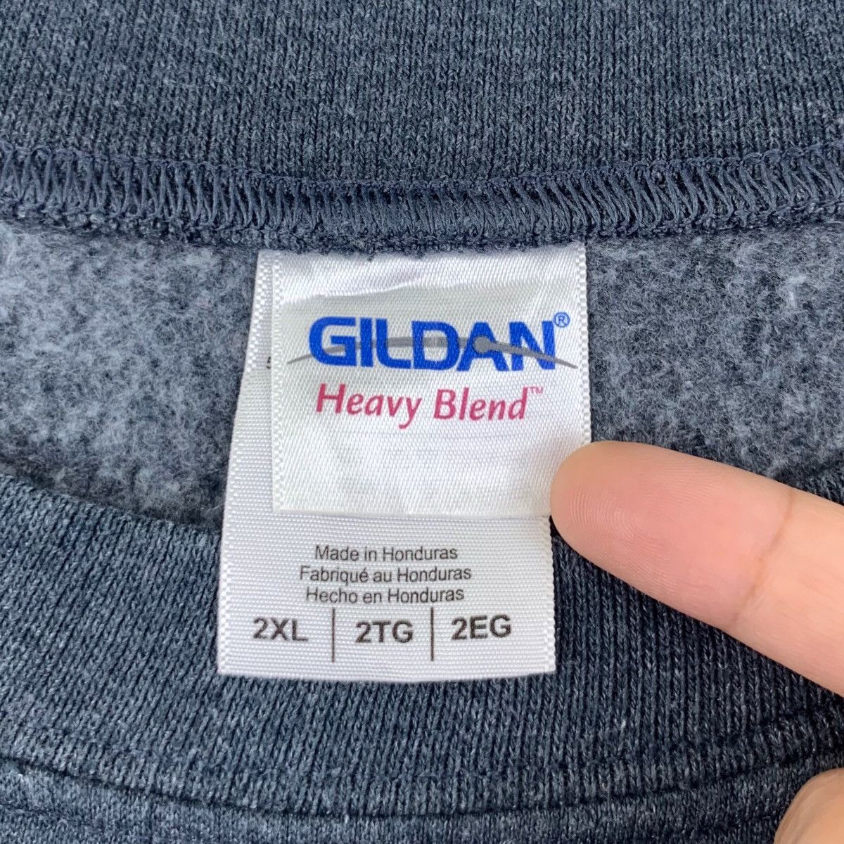 Gildan BRIAN HEAD UTAH Logo Print Dark Grey Sweatshirt Size US XXL / EU 58 / 5 - 5 Thumbnail
