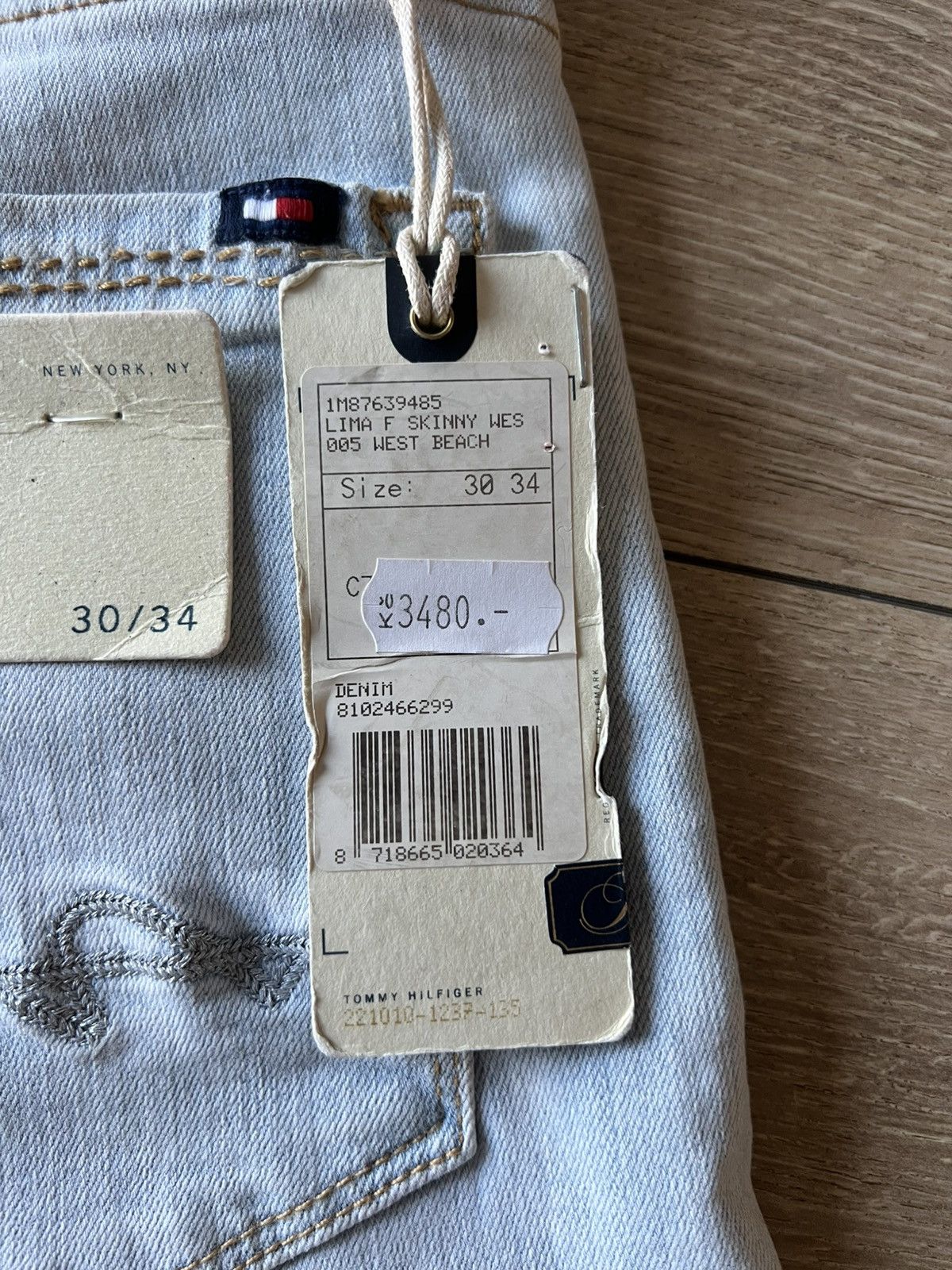 Tommy Hilfiger Tommy Hilfiger, Lima Skinny Jeans, blue Size 30" / US 8 / IT 44 - 7 Thumbnail