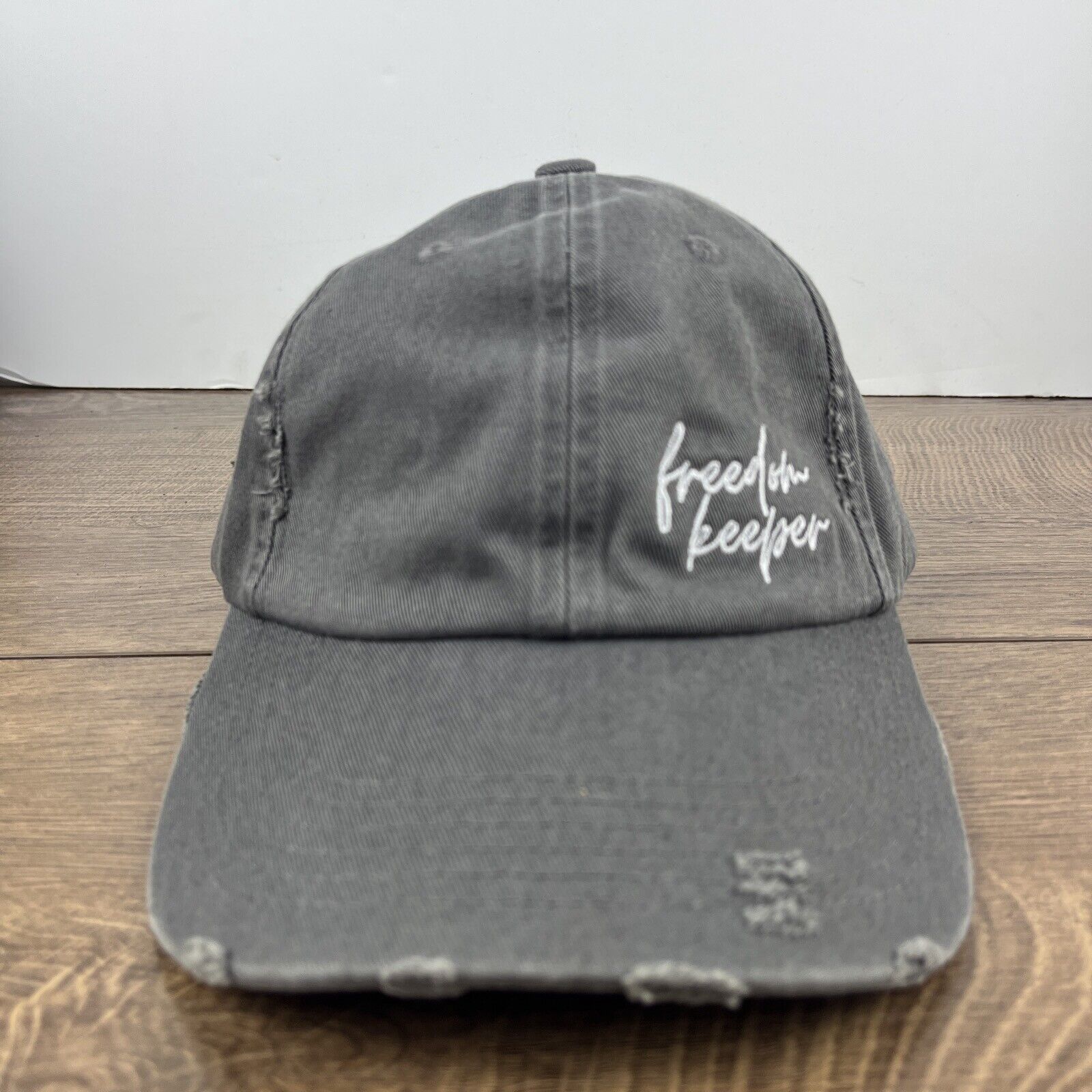 Other Freedom Keeper Hat Freedom Gray Hat Adjustable Adult Size Ha Size ONE SIZE - 4 Thumbnail