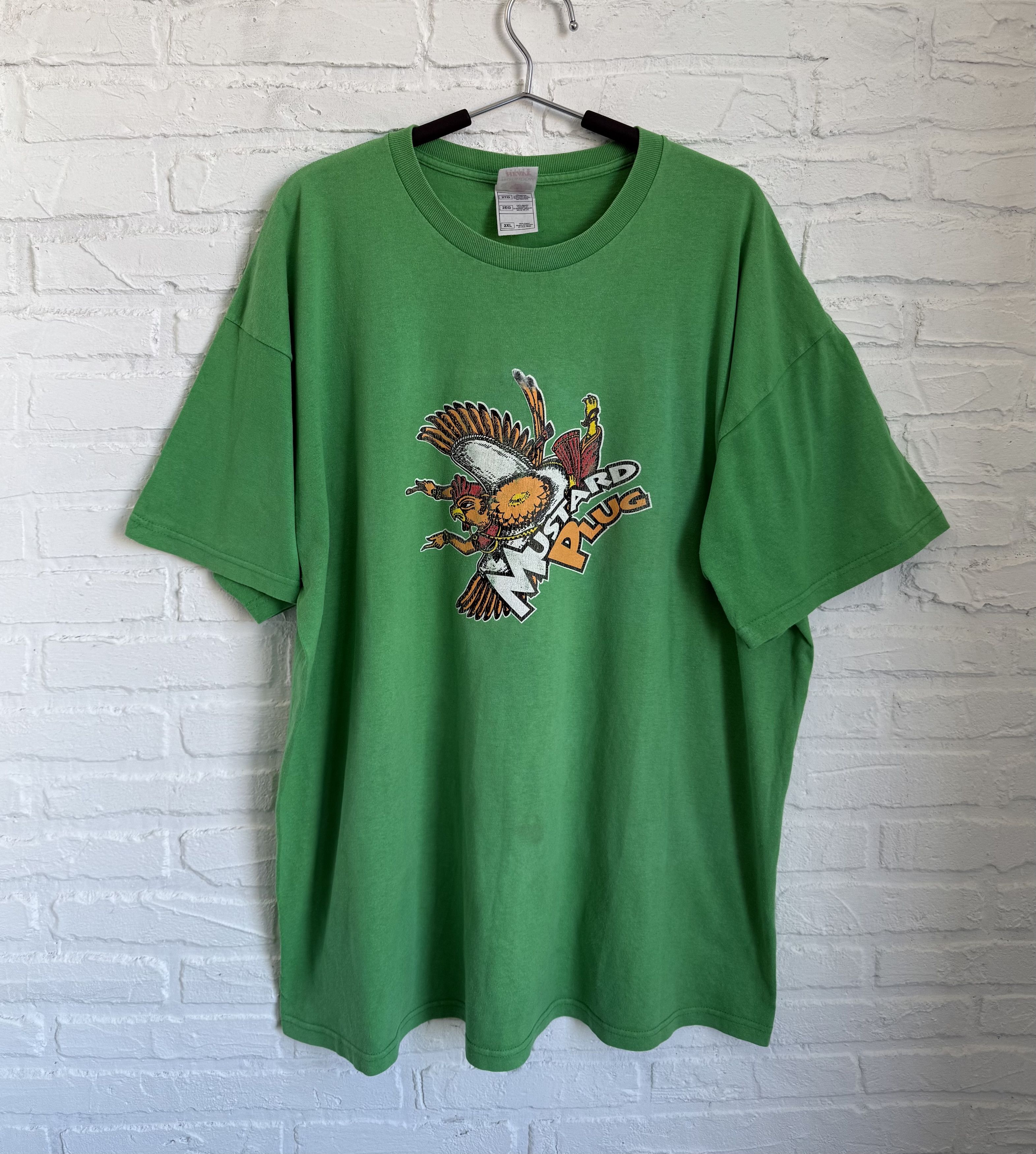 Band Tees × Vintage Vintage 90s Mustard Plug t-shirt Size US XXL / EU 58 / 5 - 1 Thumbnail