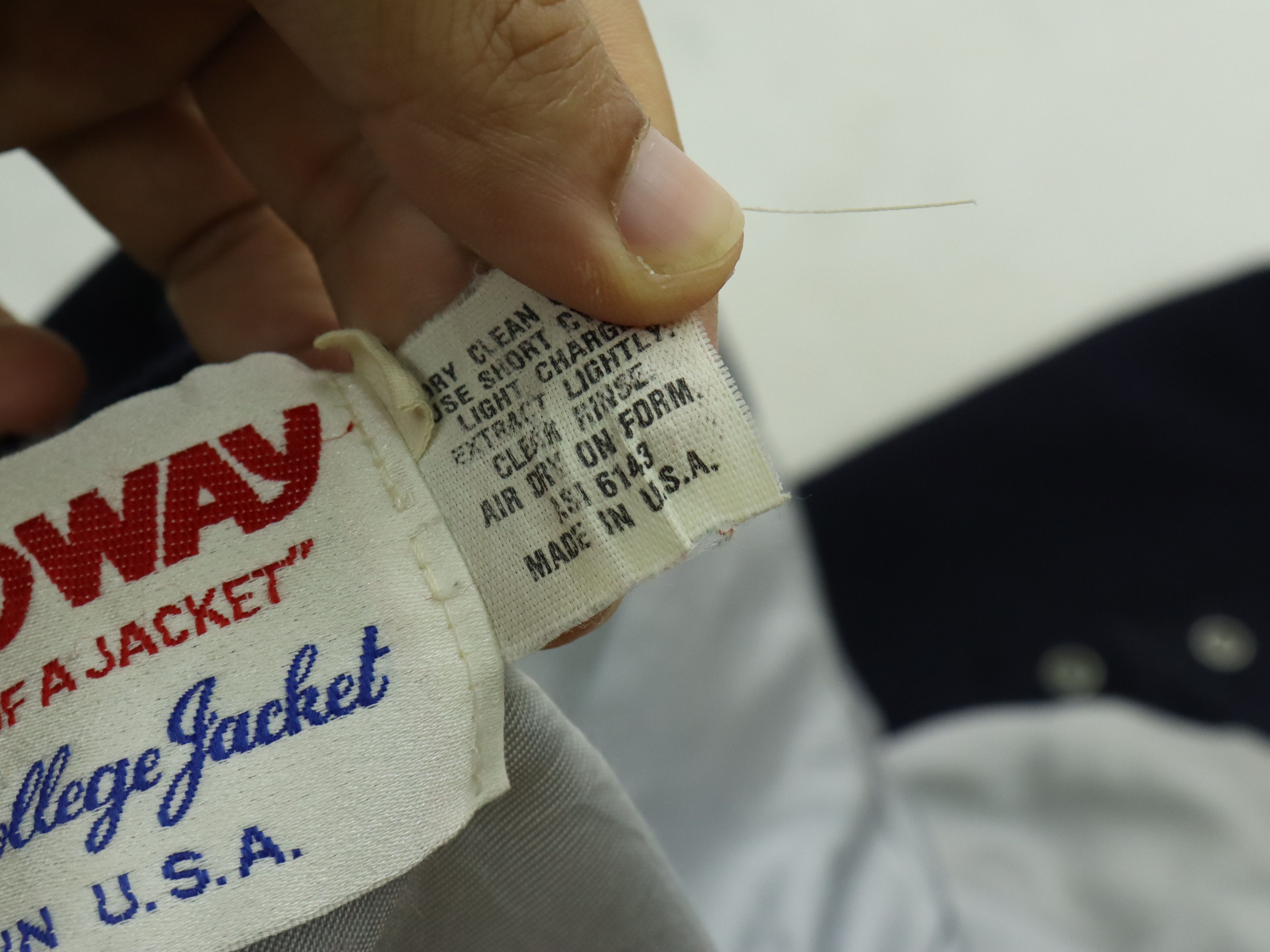 Vintage Vintage Holloway Wool Varsity Letterman Jacket MADE IN USA Size US M / EU 48-50 / 2 - 13 Thumbnail