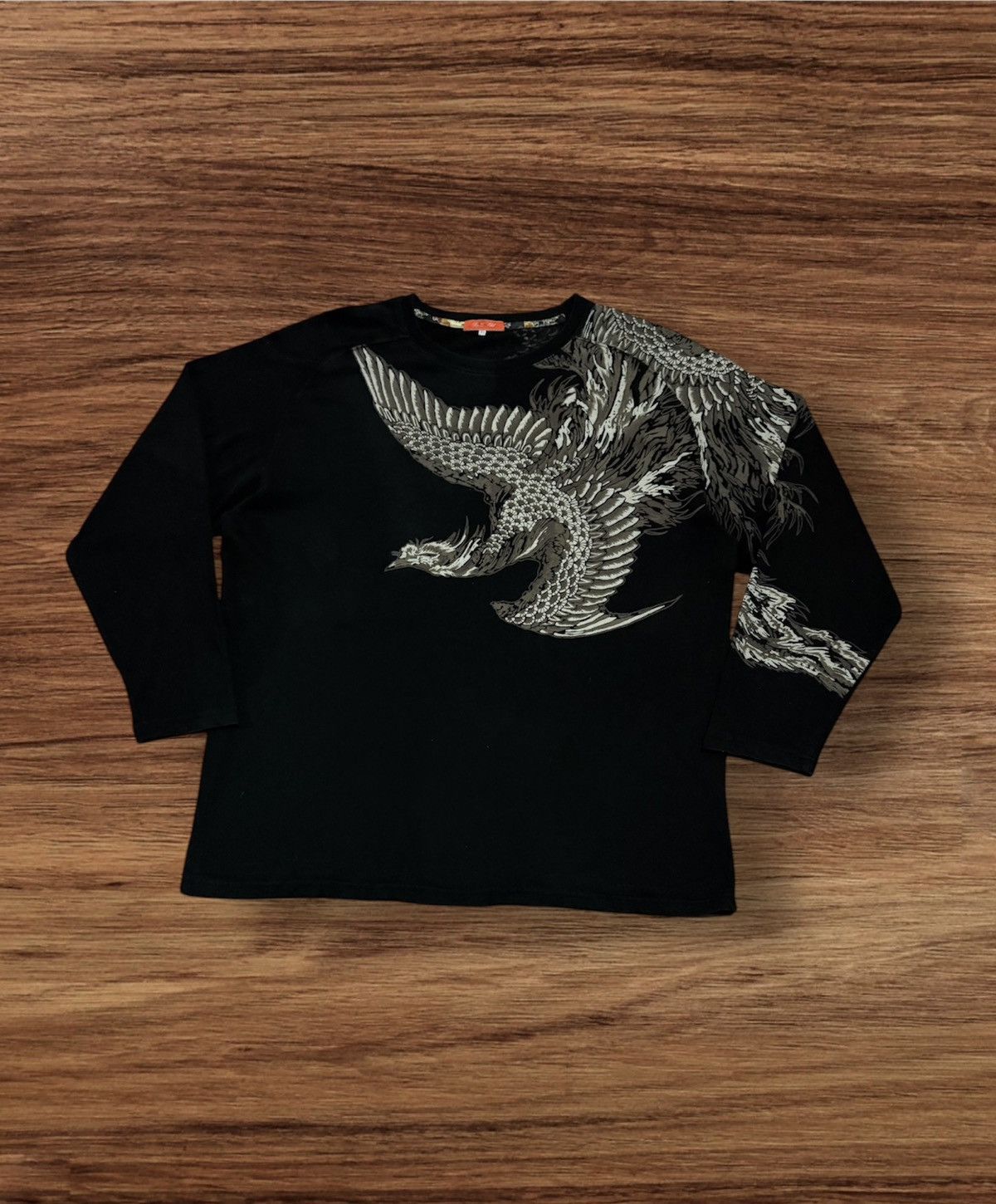 Japanese Brand Japanese Brand Sukajan Style Long Sleeve T-Shirt Size US XXL / EU 58 / 5 - 1 Thumbnail