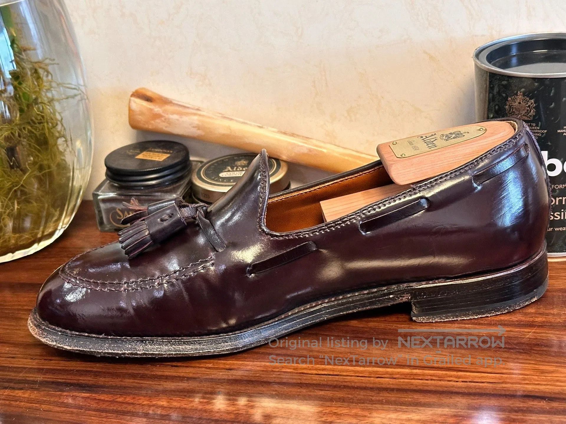 Alden Alden Shell Cordovan Loafer 563. Size US 7.5 / EU 40-41 - 4 Thumbnail