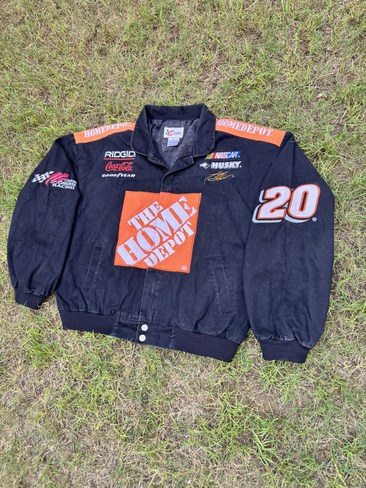 NASCAR Vintage Chase Authentics Tony Stewart Nascar Jacket Size US XL / EU 56 / 4 - 2 Thumbnail