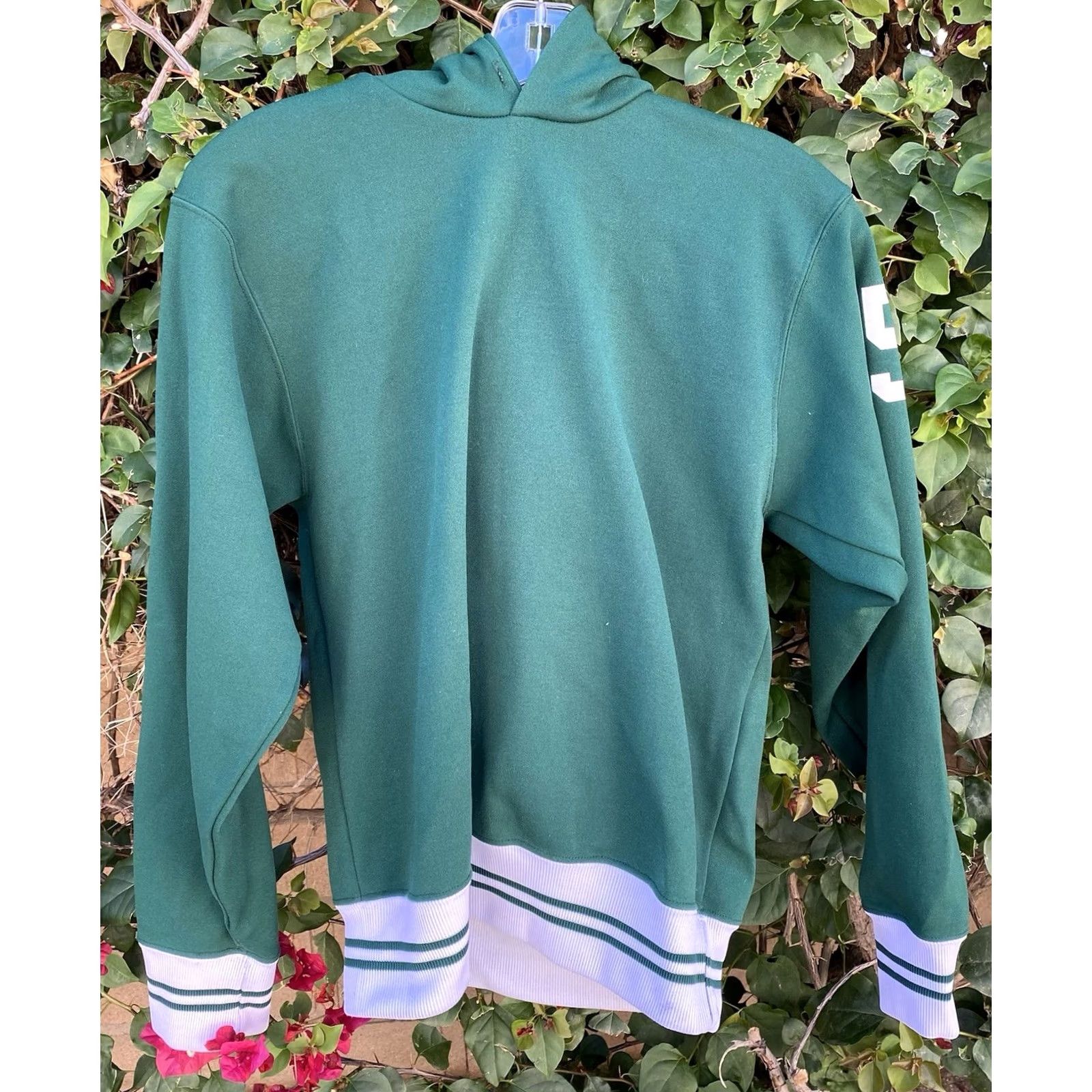 Russell Athletic VINTAGE Russell Athletic Manteca High Athletic Dept Hoodie Shirt Mens S Green USA Nylon Pullover Graphic Print 58 Size US S / EU 44-46 / 1 - 7 Thumbnail