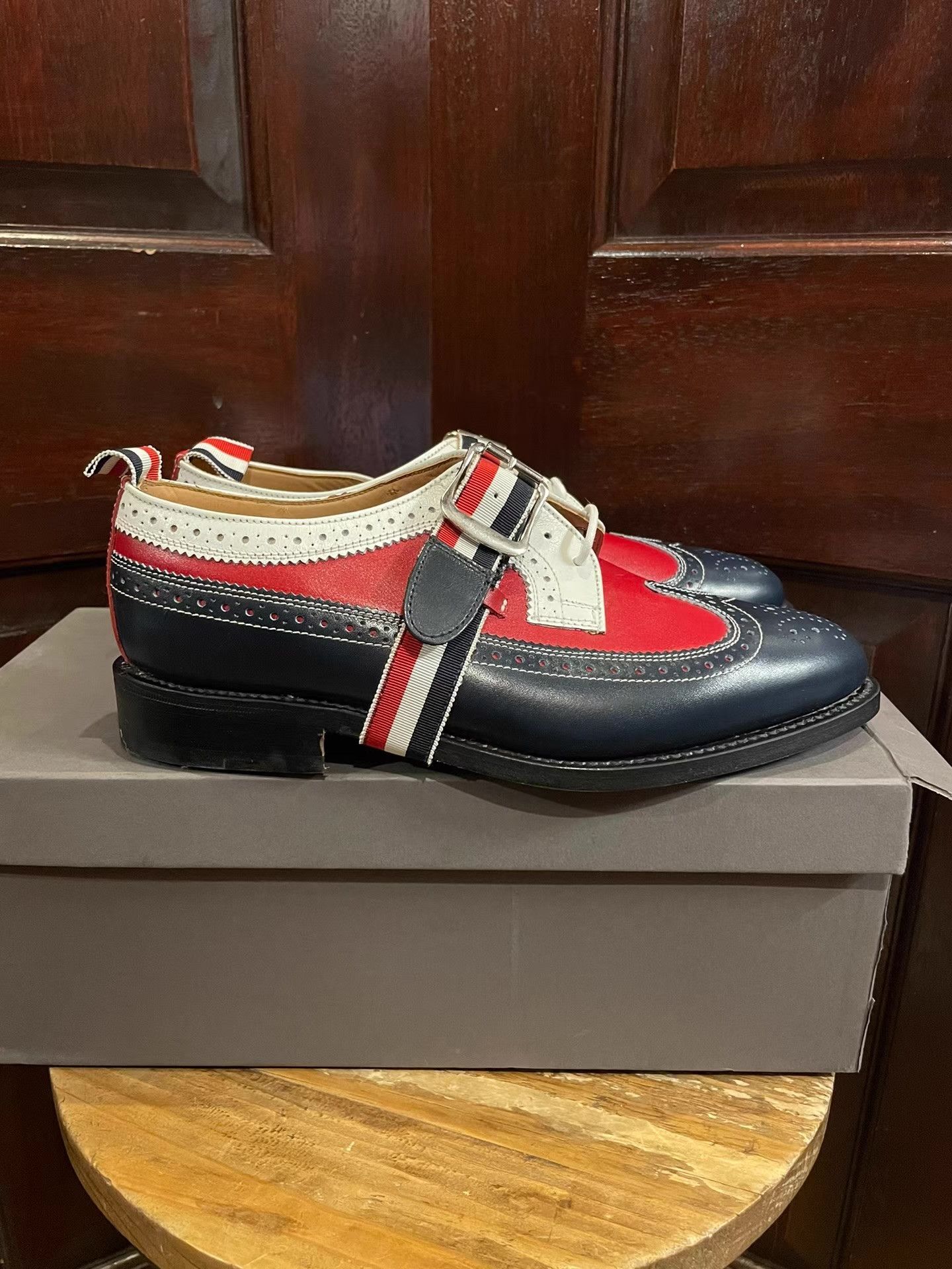 Thom Browne Thom Browne Brogue Leather Shoes。Ｑ25 Size US 9 / IT 39 - 7 Thumbnail