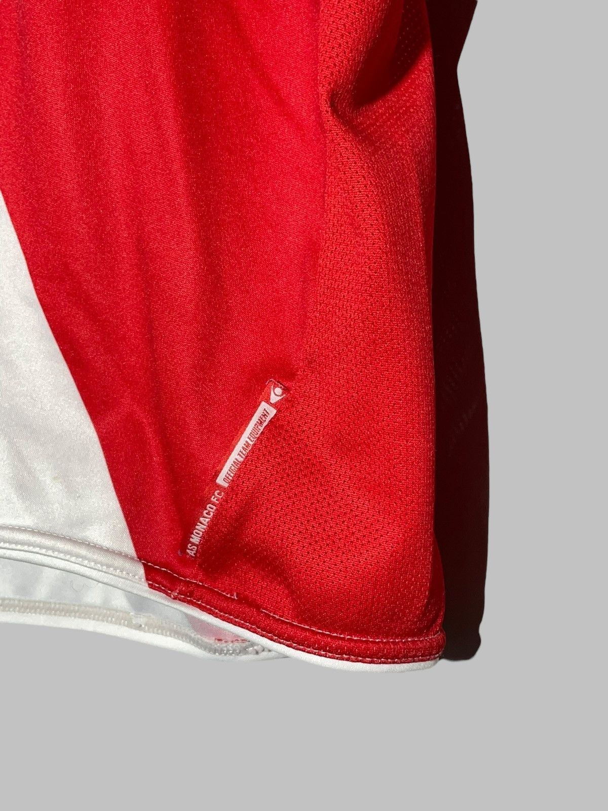 Macron As Monaco Macron 2010/11 Home Football Shirt Soccer Jersey Size US M / EU 48-50 / 2 - 4 Thumbnail