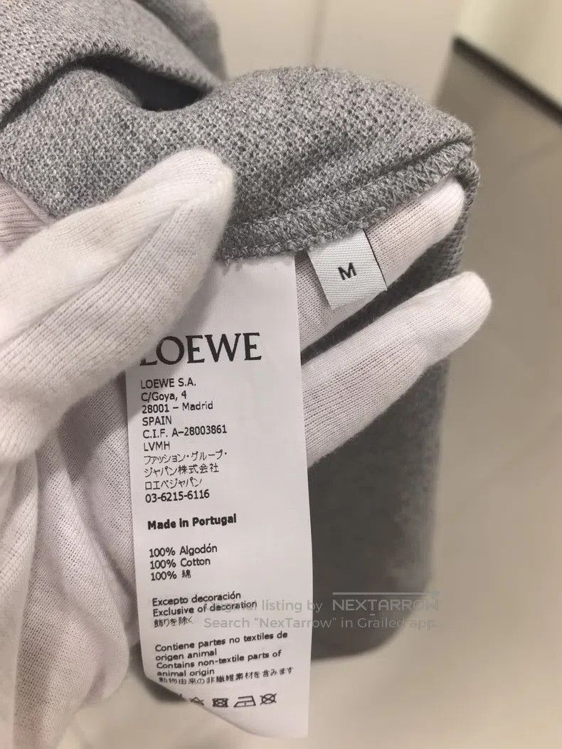 Loewe Loewe Gray Polo Shirt Size US M / EU 48-50 / 2 - 5 Thumbnail