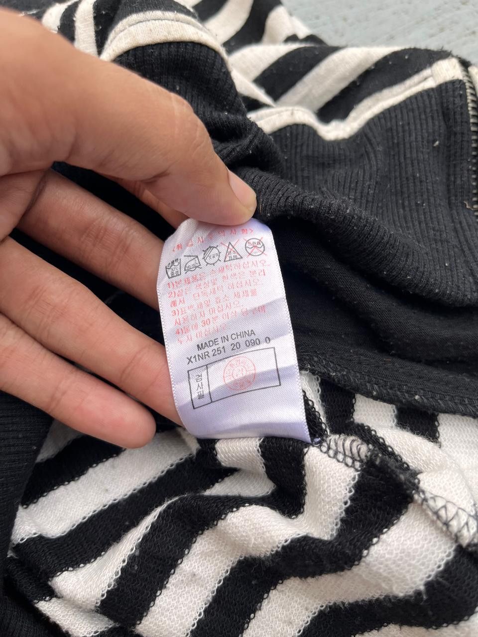 Japanese Brand Japanese Y2k Punk Crux Hoodie Striped LGB Size US S / EU 44-46 / 1 - 7 Thumbnail