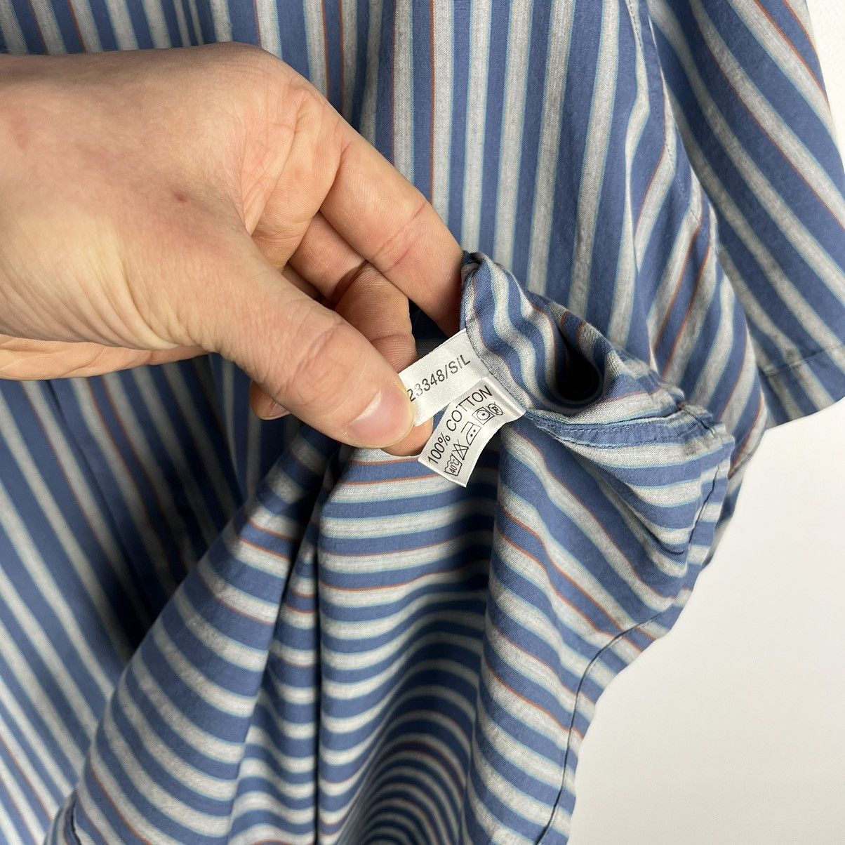 Yves Saint Laurent Vintage Yves Saint Laurent YSL y2k stripped shirt 90’s Size US XL / EU 56 / 4 - 8 Thumbnail