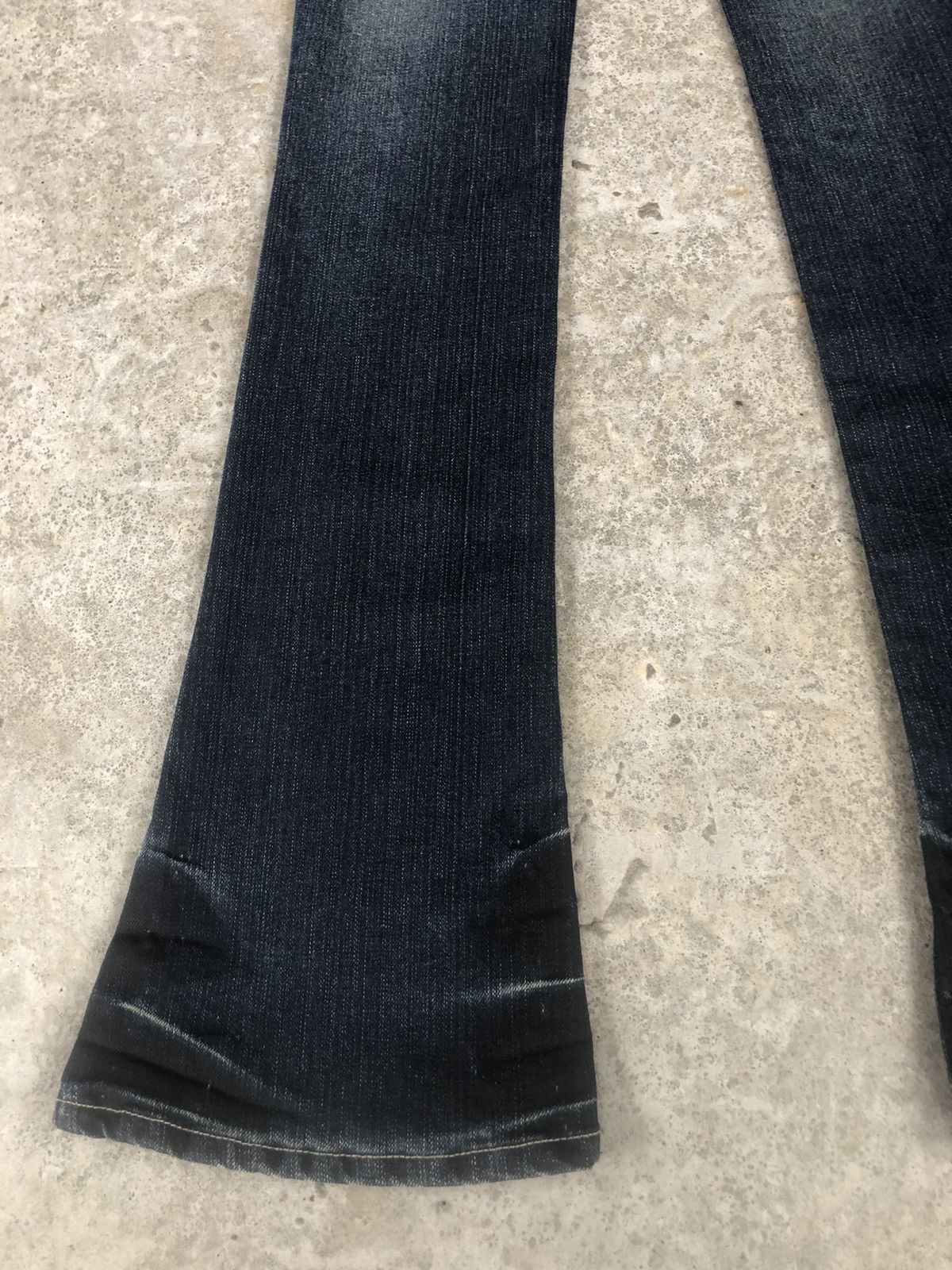 If Six Was Nine Japanese Durer Flared Jeans Distressed Jeans Size US 31 - 11 Thumbnail