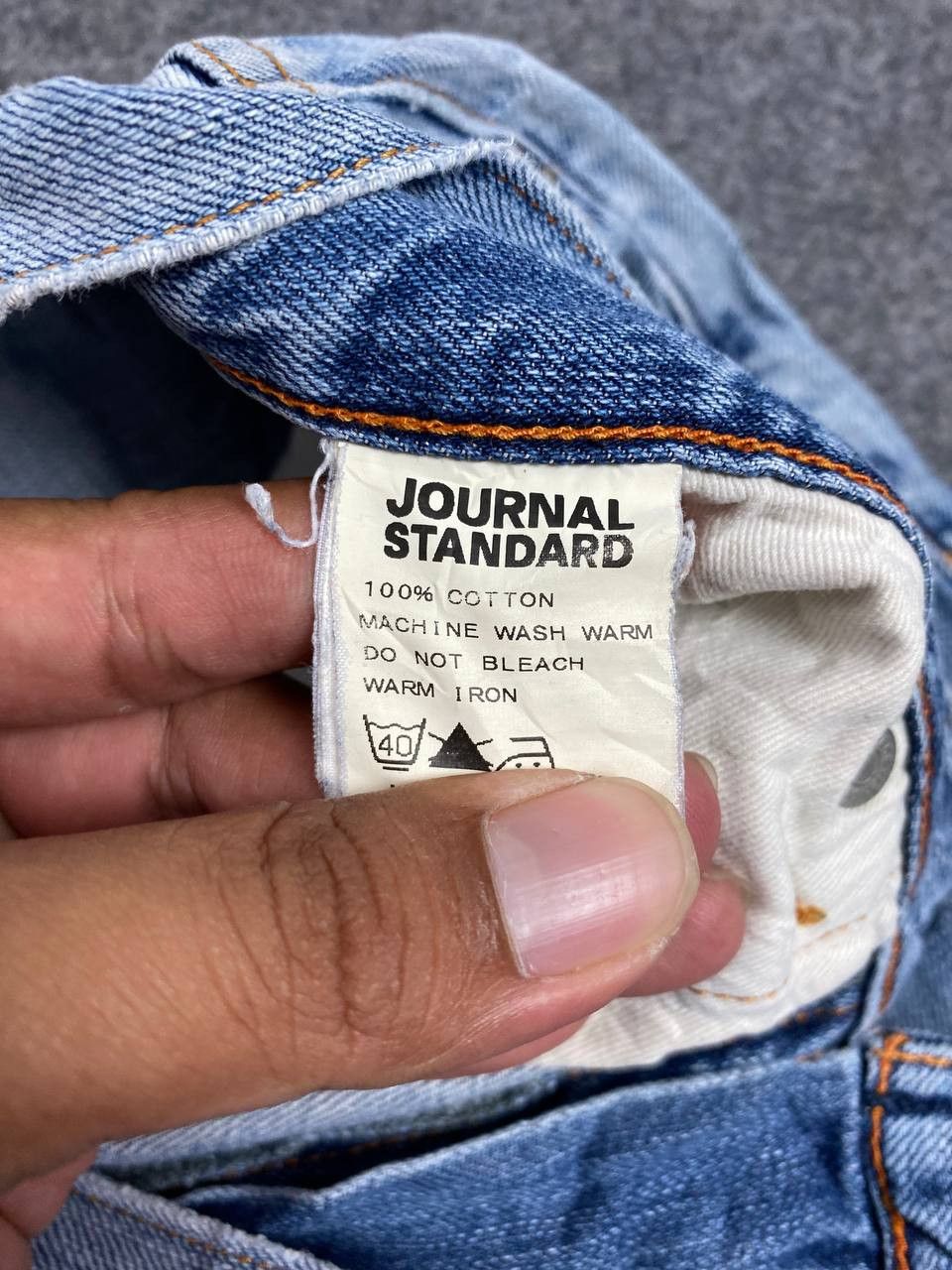 Journal Standard journal standard japan distressed denim nice design Size US 32 / EU 48 - 12 Thumbnail