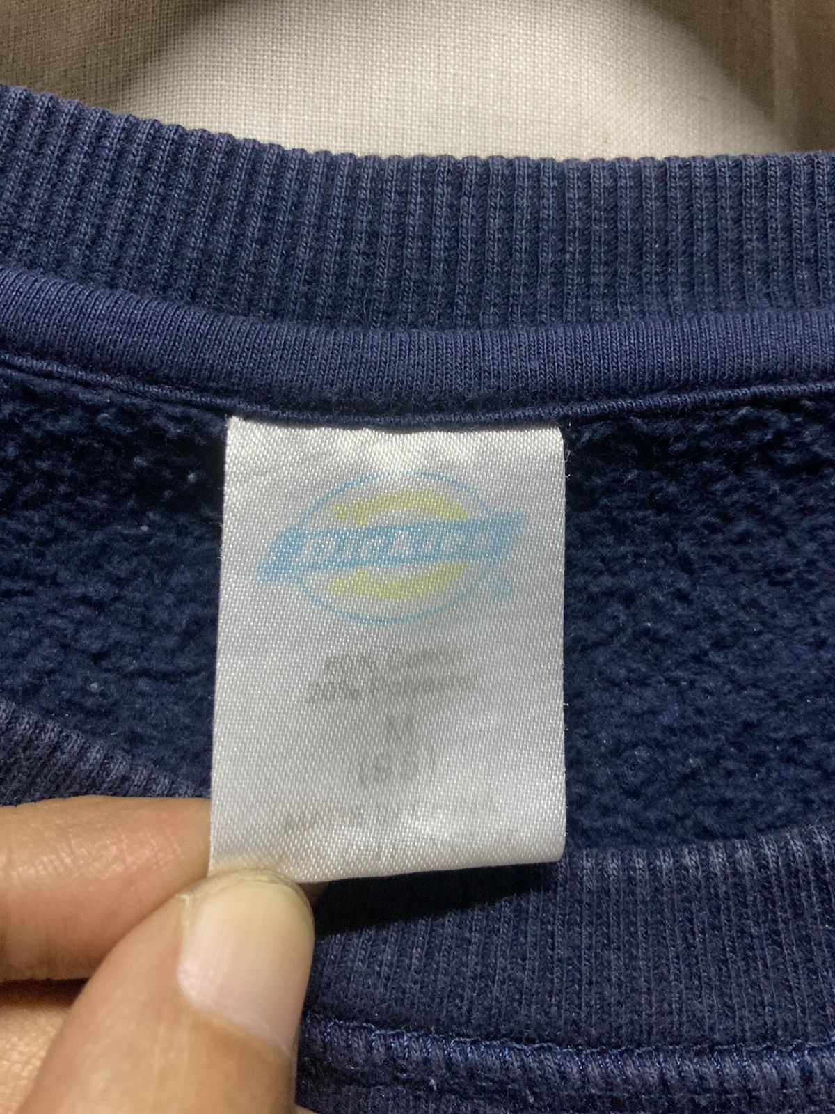 Dickies × Vintage Vintage Dickies Navy Sweatshirt Size US M / EU 48-50 / 2 - 6 Thumbnail