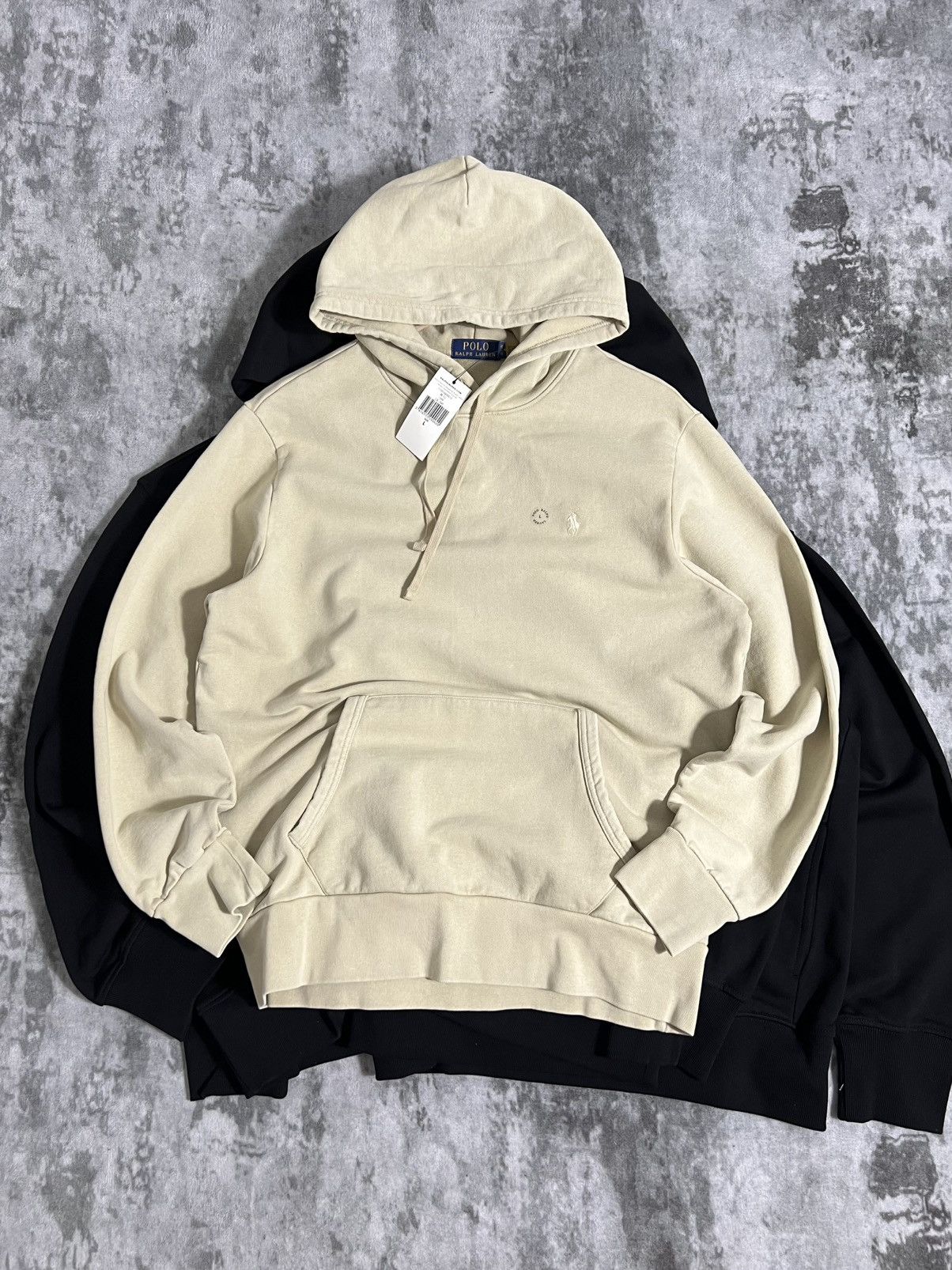 Polo Ralph Lauren 🤍 NWT Polo Ralph Lauren Loopback Fleece Hoodie Tan Size L Size US L / EU 52-54 / 3 - 3 Thumbnail