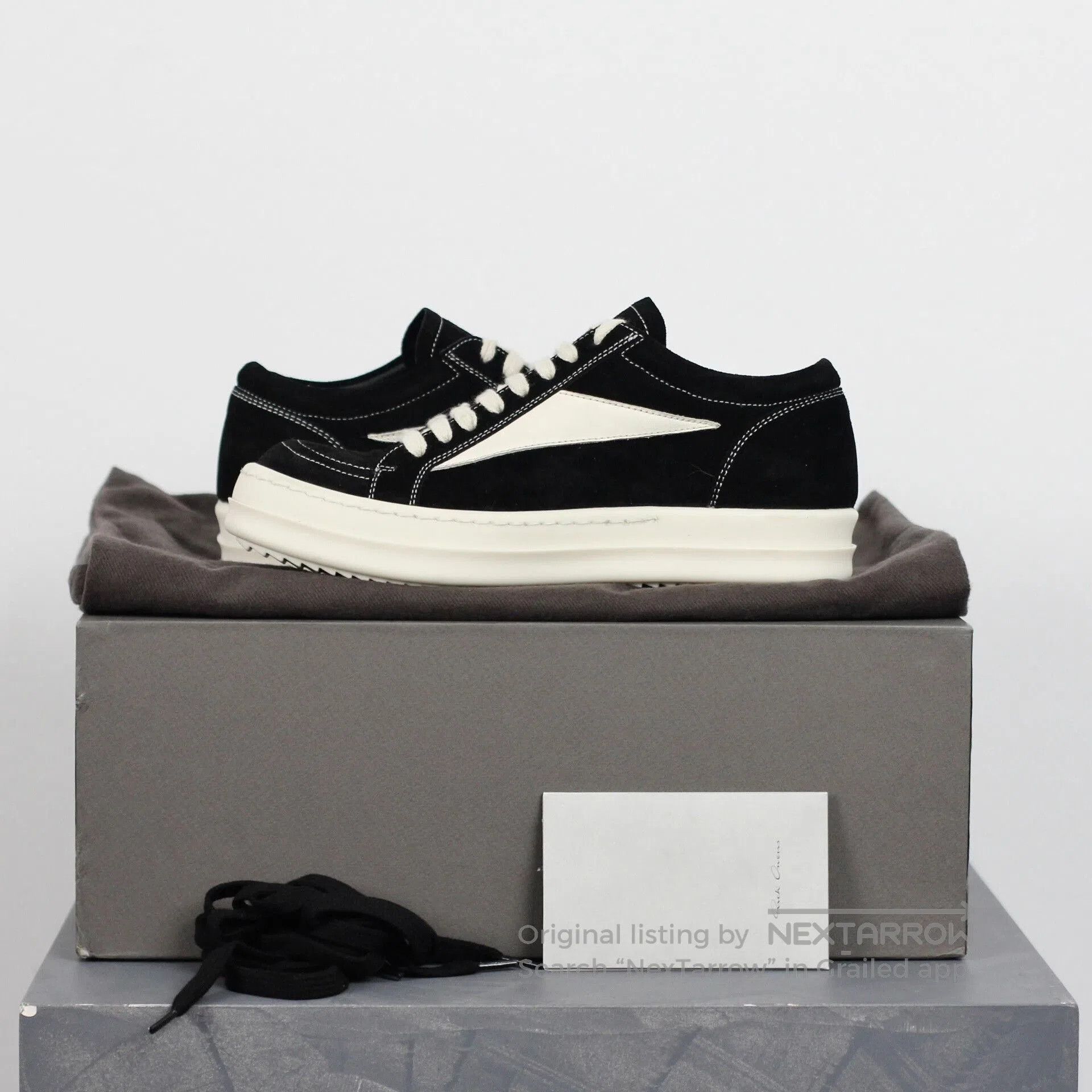 Rick Owens Stylish Rick Owens Suede Sneakers for Women. Size US 6.5 / IT 36.5 - 5 Thumbnail