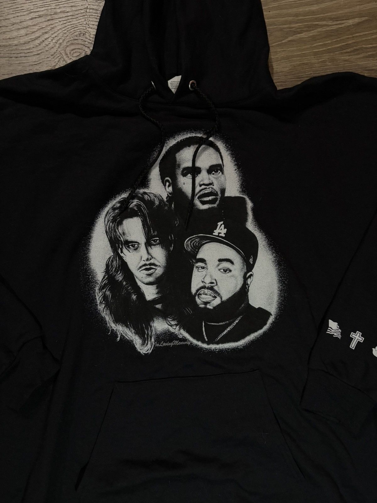 G59 Records IN LOVING MEMORY TOUR HOODIE BONES SESH XAVIER WULF XL Size US XL / EU 56 / 4 - 2 Thumbnail