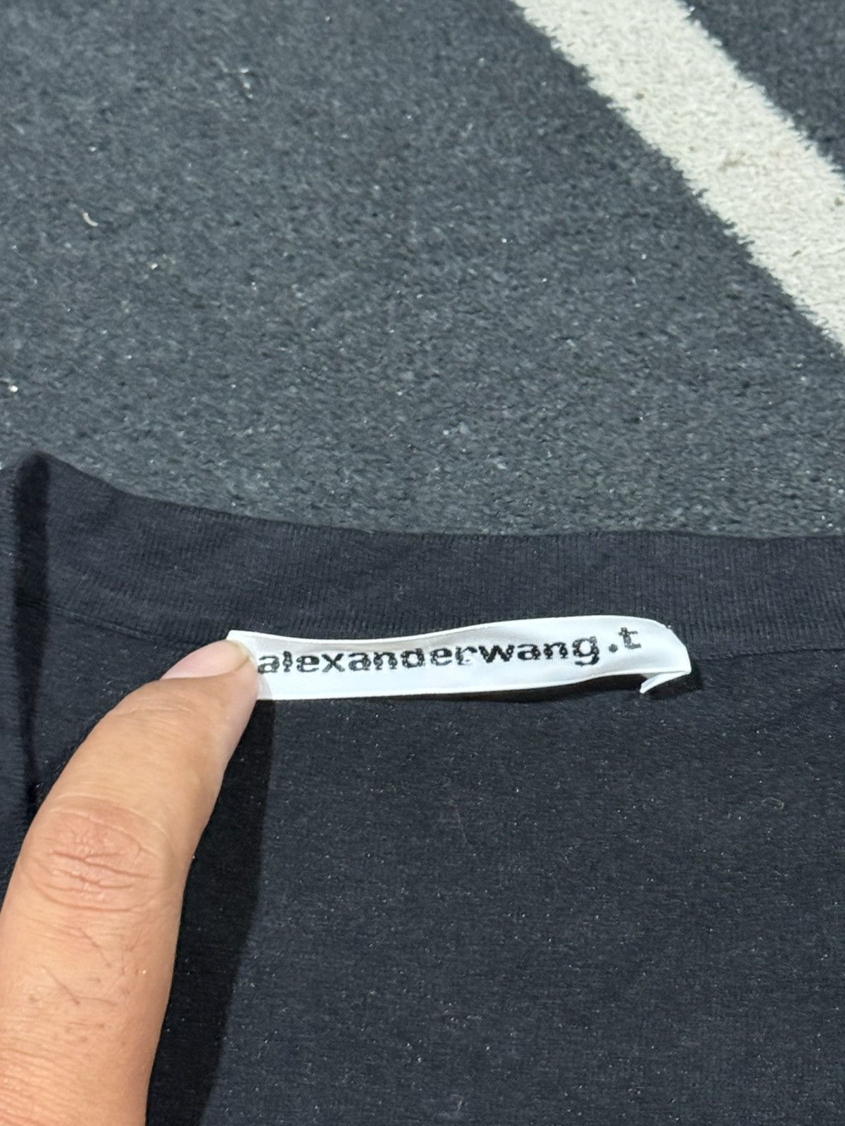 Alexander Wang V-NECK CROPPED CARDIGAN IN CRYSTAL Size S / US 4 / IT 40 - 9 Thumbnail