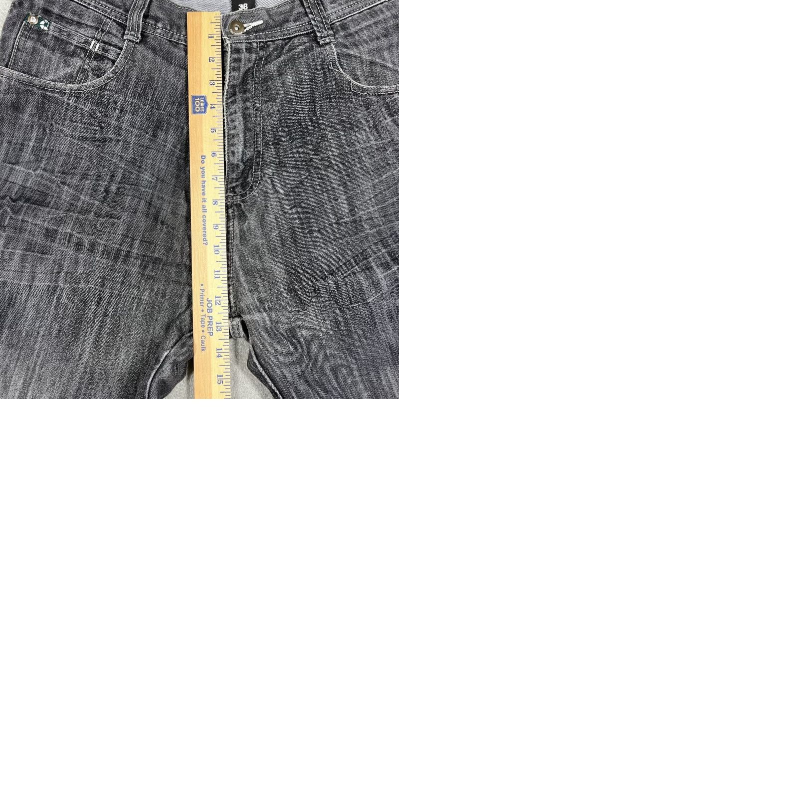 Southpole VINTAGE Southpole Shorts Men's 36 Black Denim Baggy Relaxed 5-Pocket Chino Hip Hop Streetwear South Pole Y2K Size US 36 / EU 52 - 10 Thumbnail