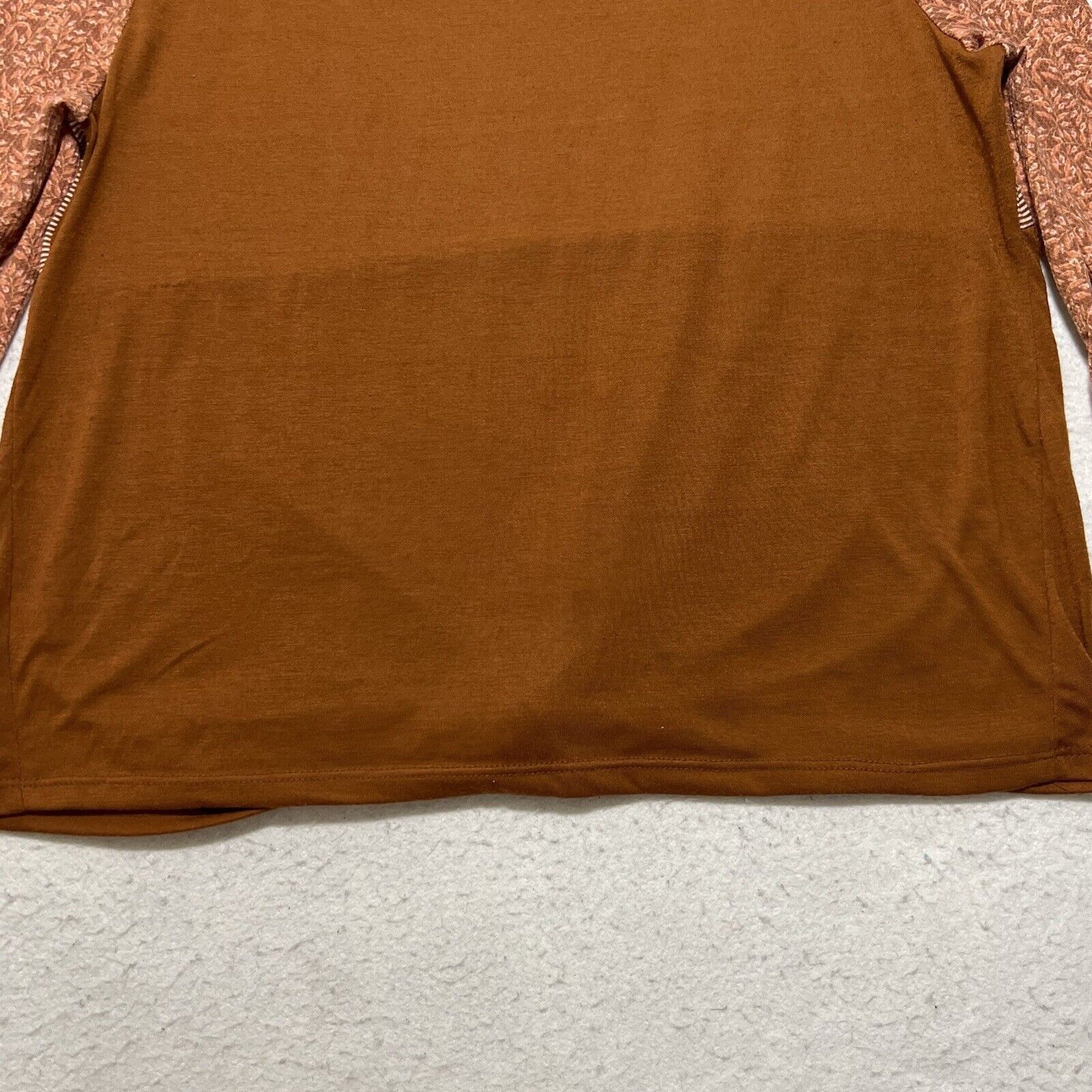 Other Self Esteem Orange Tie Front Lightweight T Shirt Top Size XL / US 12-14 / IT 48-50 - 12 Thumbnail