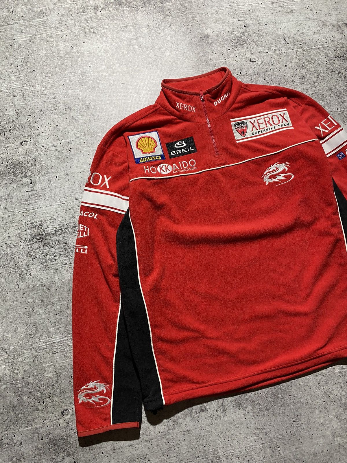 Vintage DUCATI VINTAGE RACING FLEECE Size US L / EU 52-54 / 3 - 3 Thumbnail