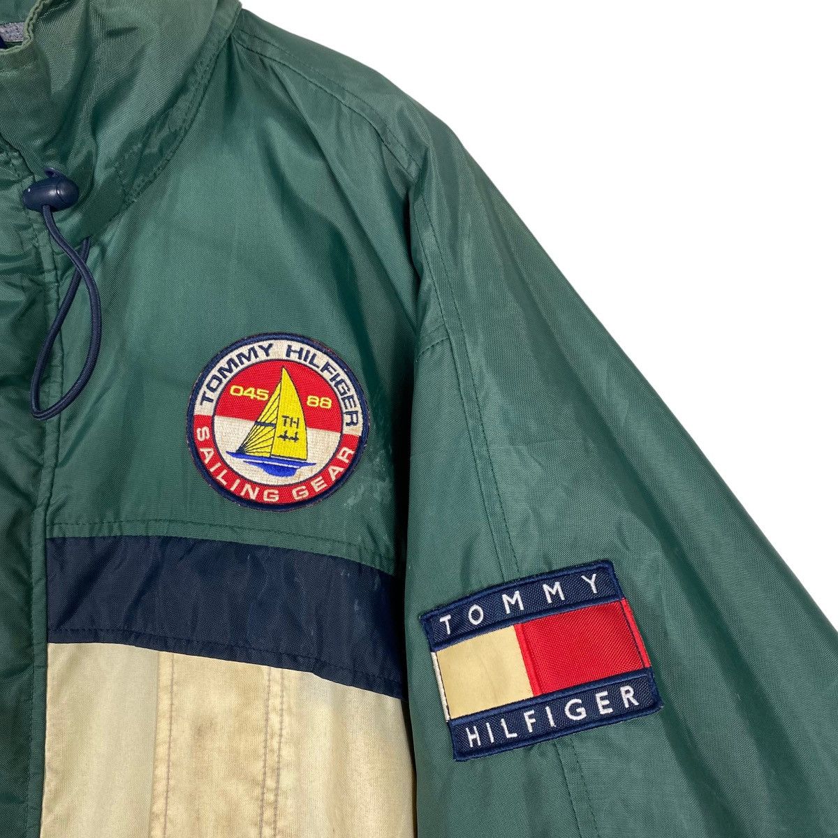 Tommy Hilfiger Vintage Tommy Hilfiger Sailing Gear Zipper Hoodie Jacket Size US XL / EU 56 / 4 - 8 Thumbnail