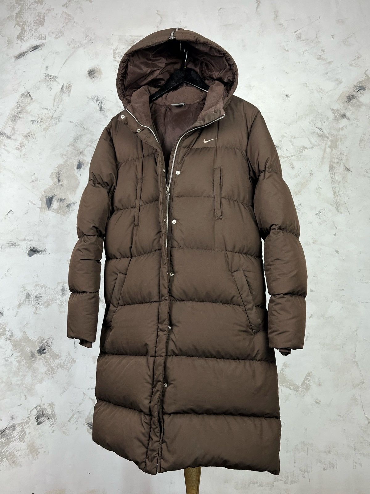 Vintage Vintage Nike Puffer Down Jacket Size L -XL Size XL / US 12-14 / IT 48-50 - 1 Thumbnail