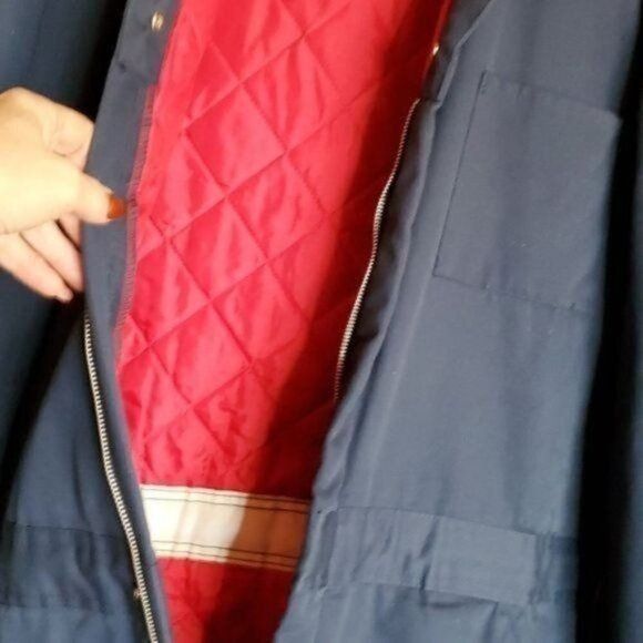 Dickies Dickies Quilted Insulated Blue Pocketed Zippered Full Sz. 42 Size US L / EU 52-54 / 3 - 7 Thumbnail