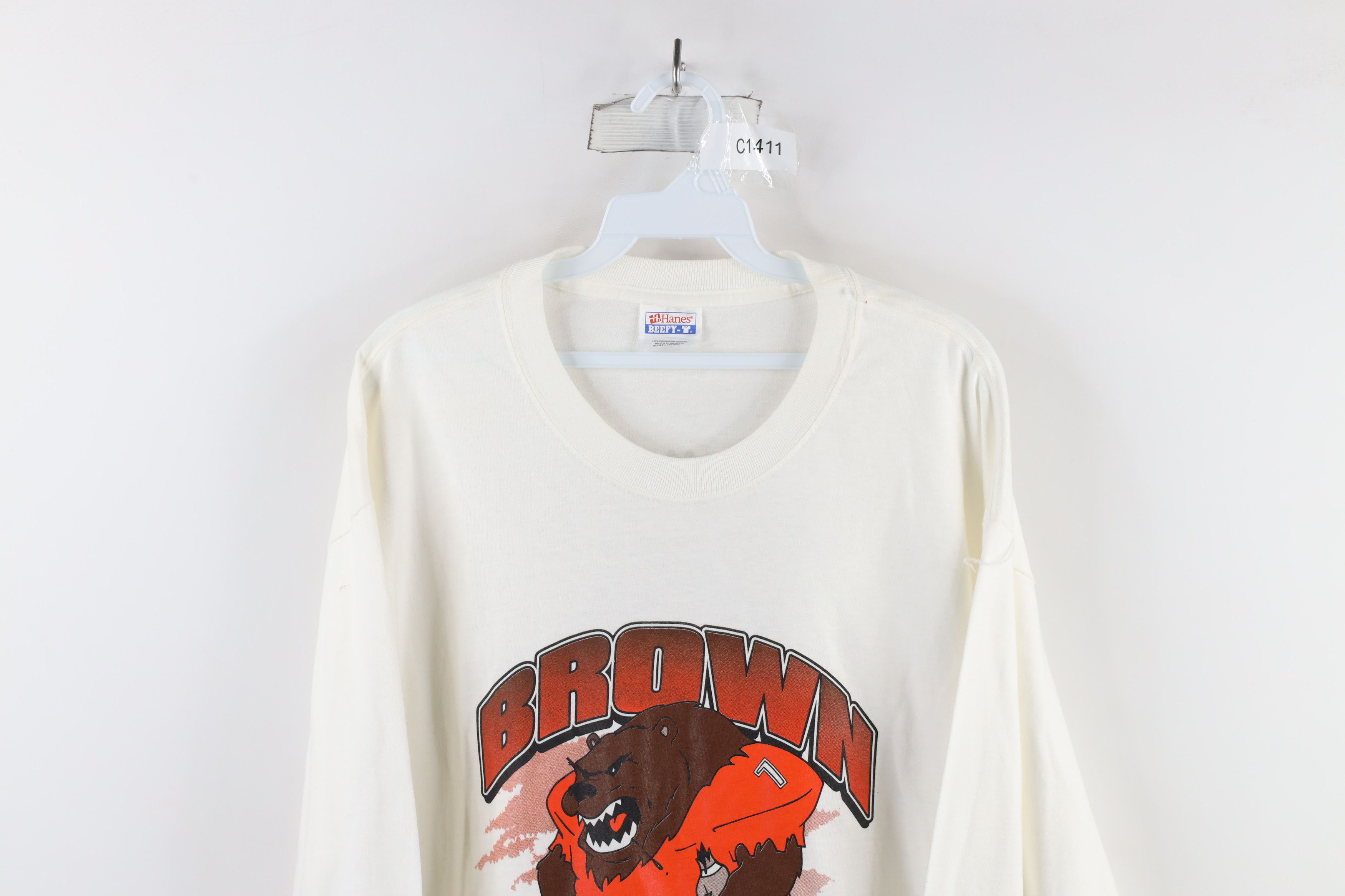 Vintage Vintage Y2K University Bears Football Long Sleeve T-Shirt Size US XL / EU 56 / 4 - 2 Thumbnail