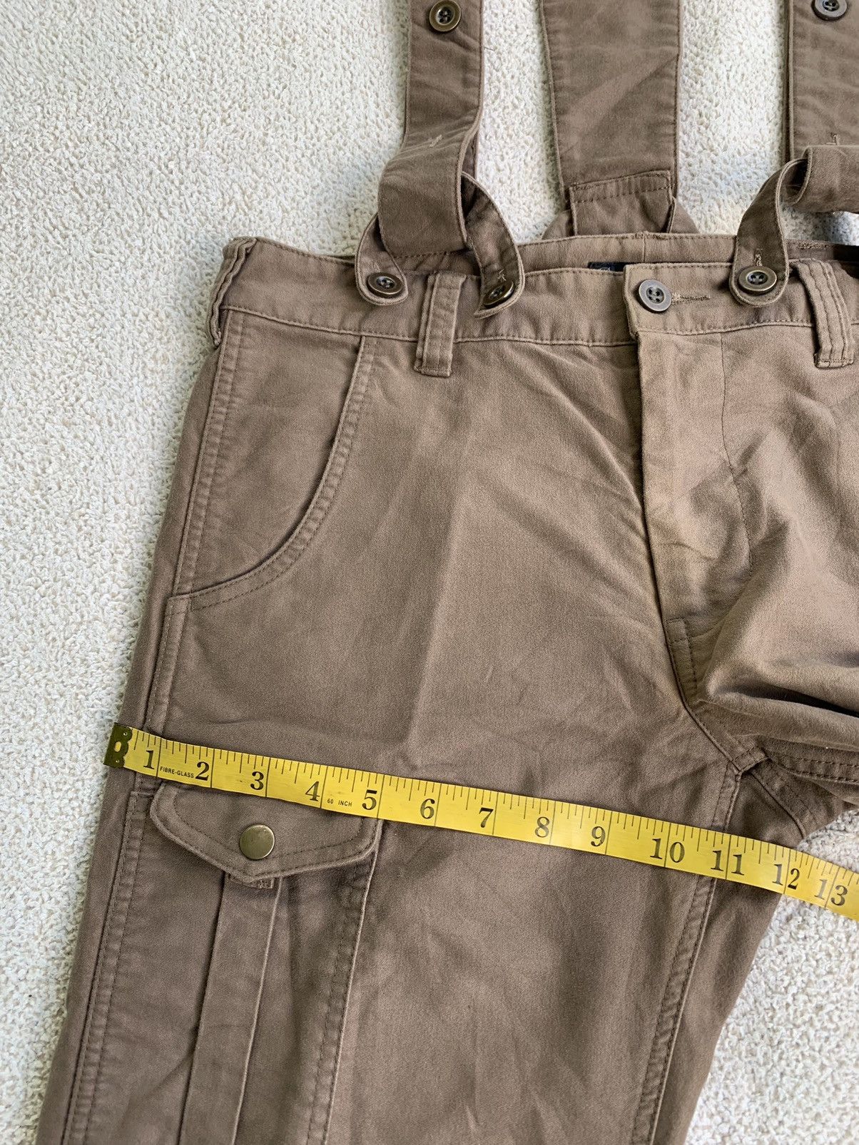 Japanese Brand × Le Grande Bleu (L.G.B.) × Vintage VTG 00s Bicolbird design Strap Cargo Pants Size US 30 / EU 46 - 17 Thumbnail