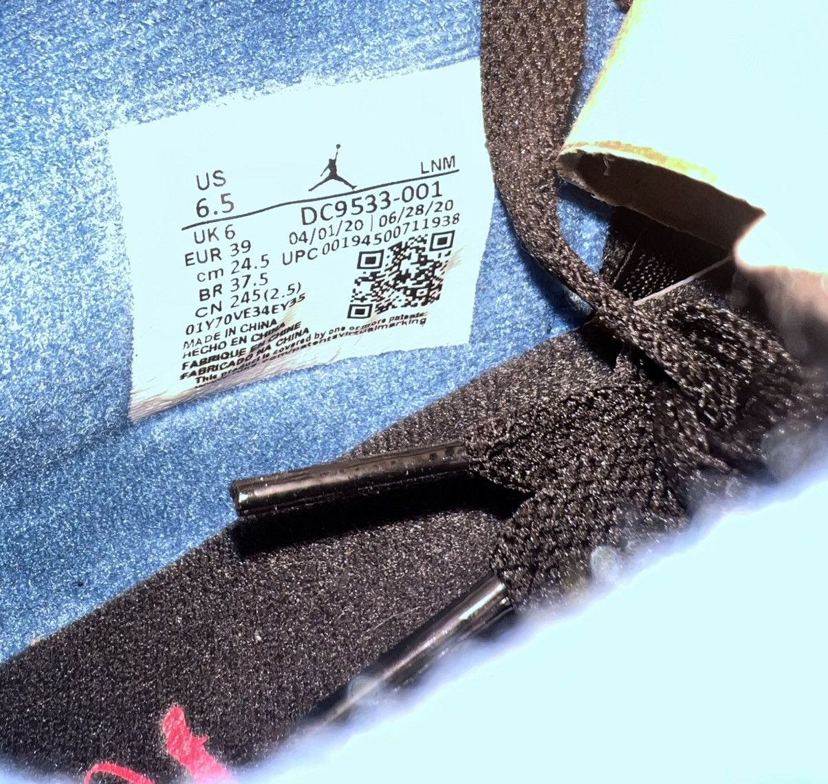 Jordan Brand × Union LA Jordan 4 retro union off Noir size 6.5M Size US 6.5 / EU 39-40 - 8 Thumbnail