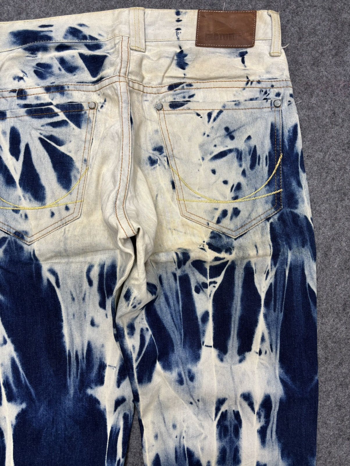 FACTOTUM Vtg FACTOTUM AGITPUNKT KojiUdo Rock&Roll Style Denim F677 Size US 32 / EU 48 - 12 Thumbnail