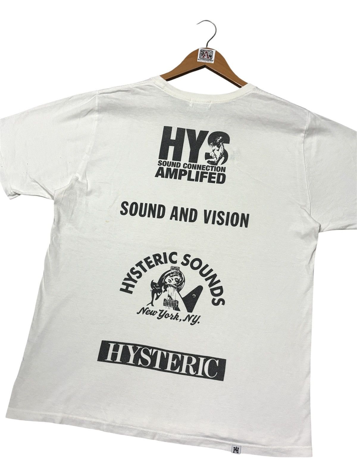 Hysteric Glamour 💸BINDING OFFER💸HYSTERIC GLAMOUR “SOUND AND VISION TEE💥 Size US M / EU 48-50 / 2 - 4 Thumbnail