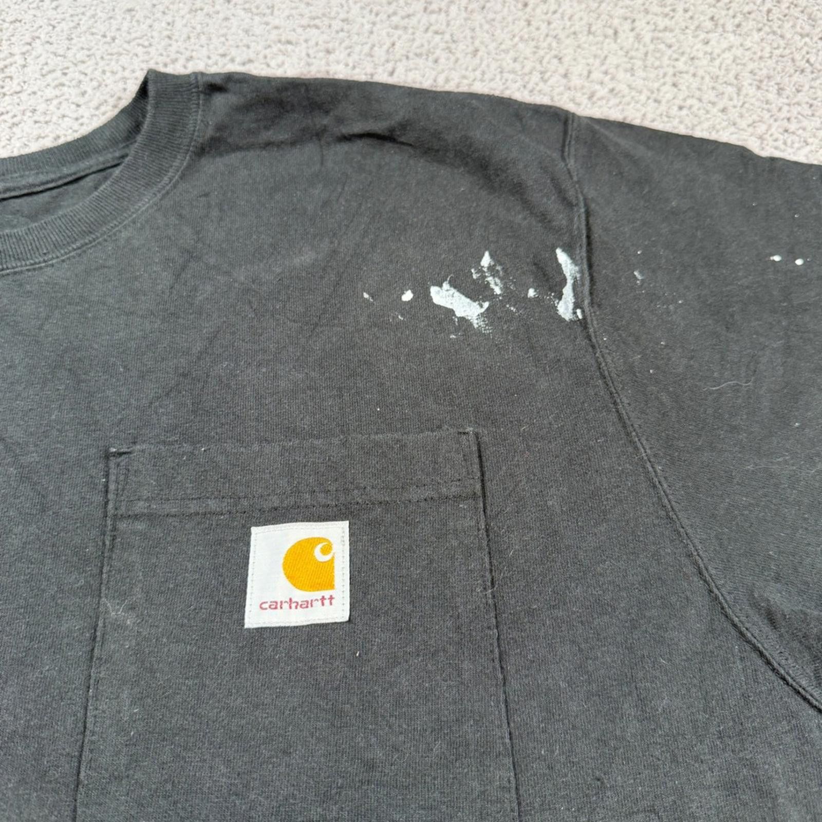 Carhartt Carhartt K87 Distressed Pocket T Shirt Men L Original Fit Size US L / EU 52-54 / 3 - 6 Thumbnail